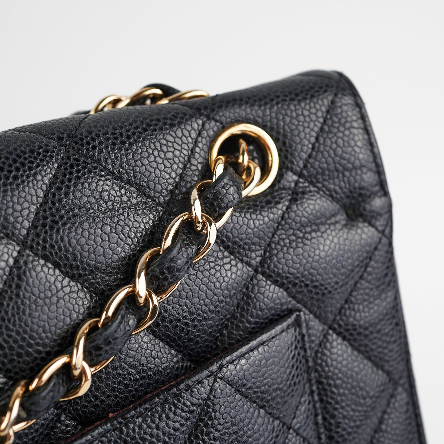 Chanel Maxi Jumbo Double Flap Black Caviar