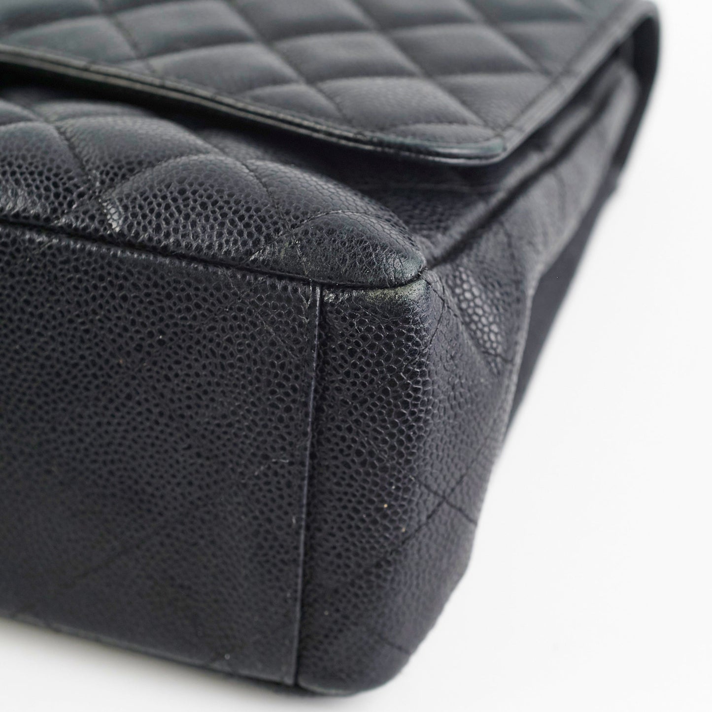 Chanel Maxi Jumbo Double Flap Black Caviar