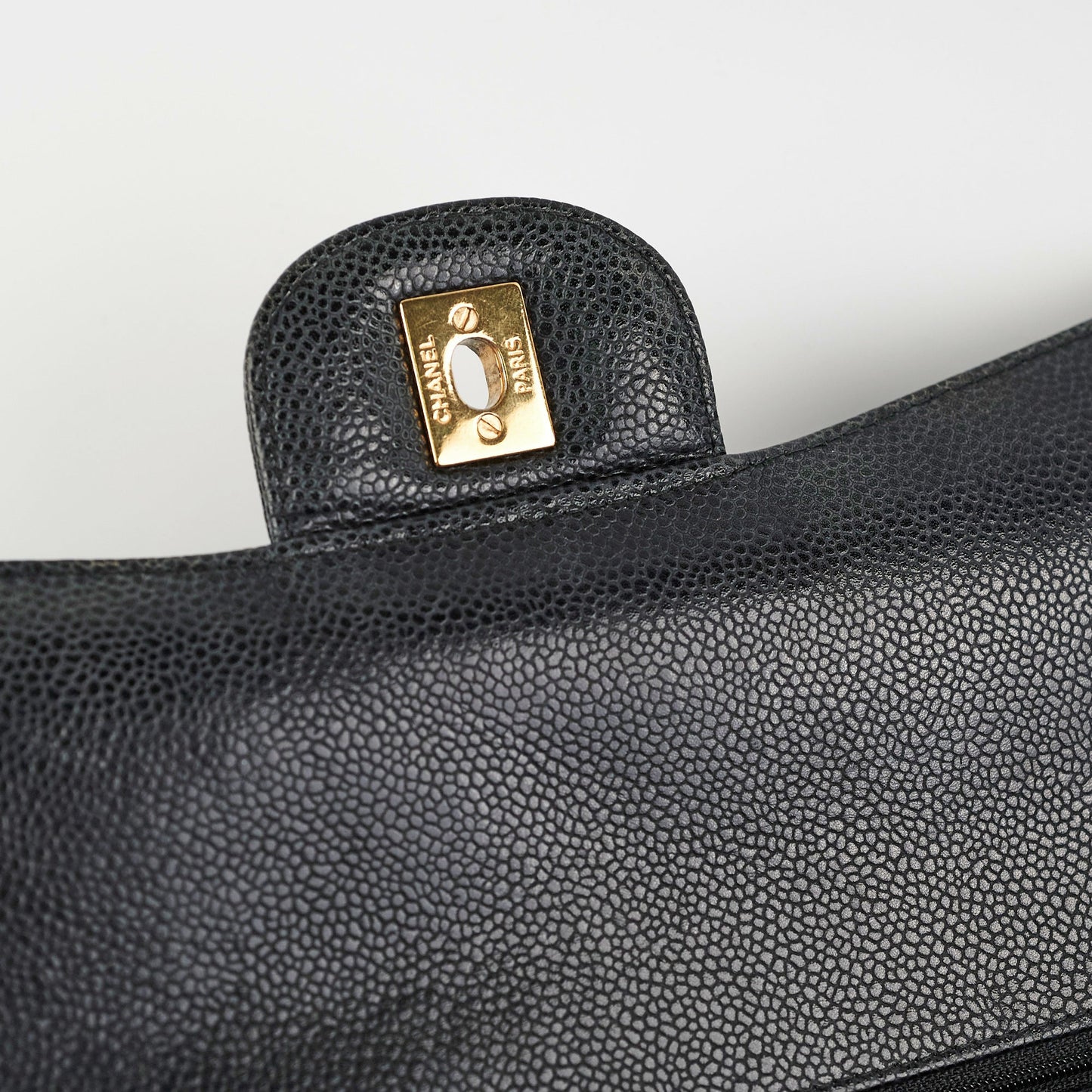 Chanel Maxi Jumbo Double Flap Black Caviar