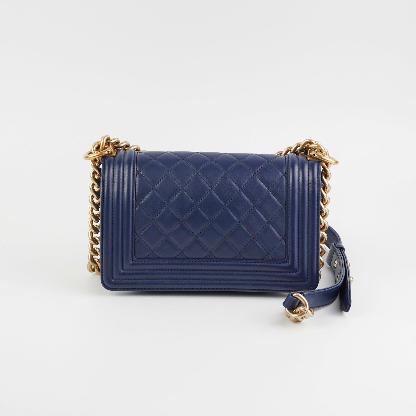 Chanel Boy Small Blue