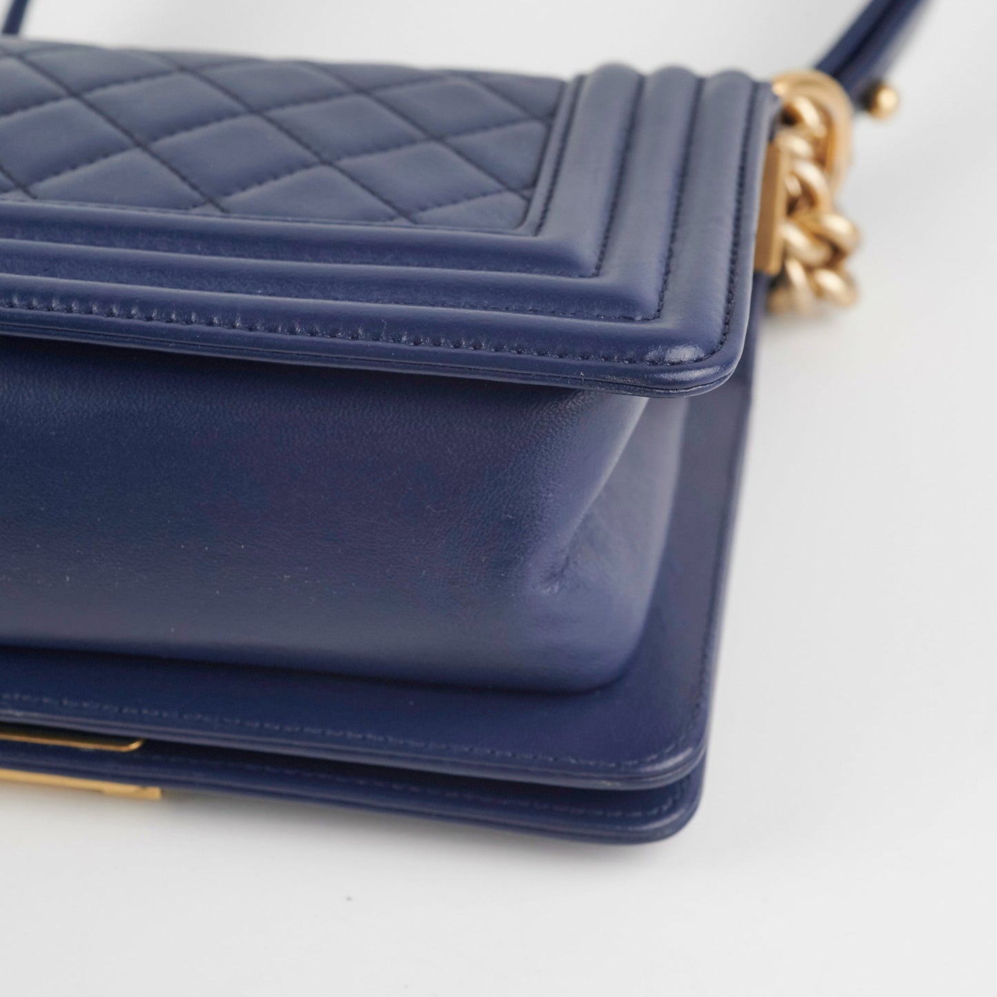 Chanel Boy Small Blue