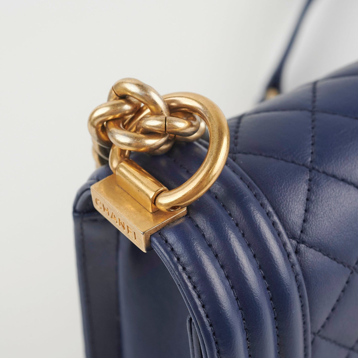 Chanel Boy Small Blue
