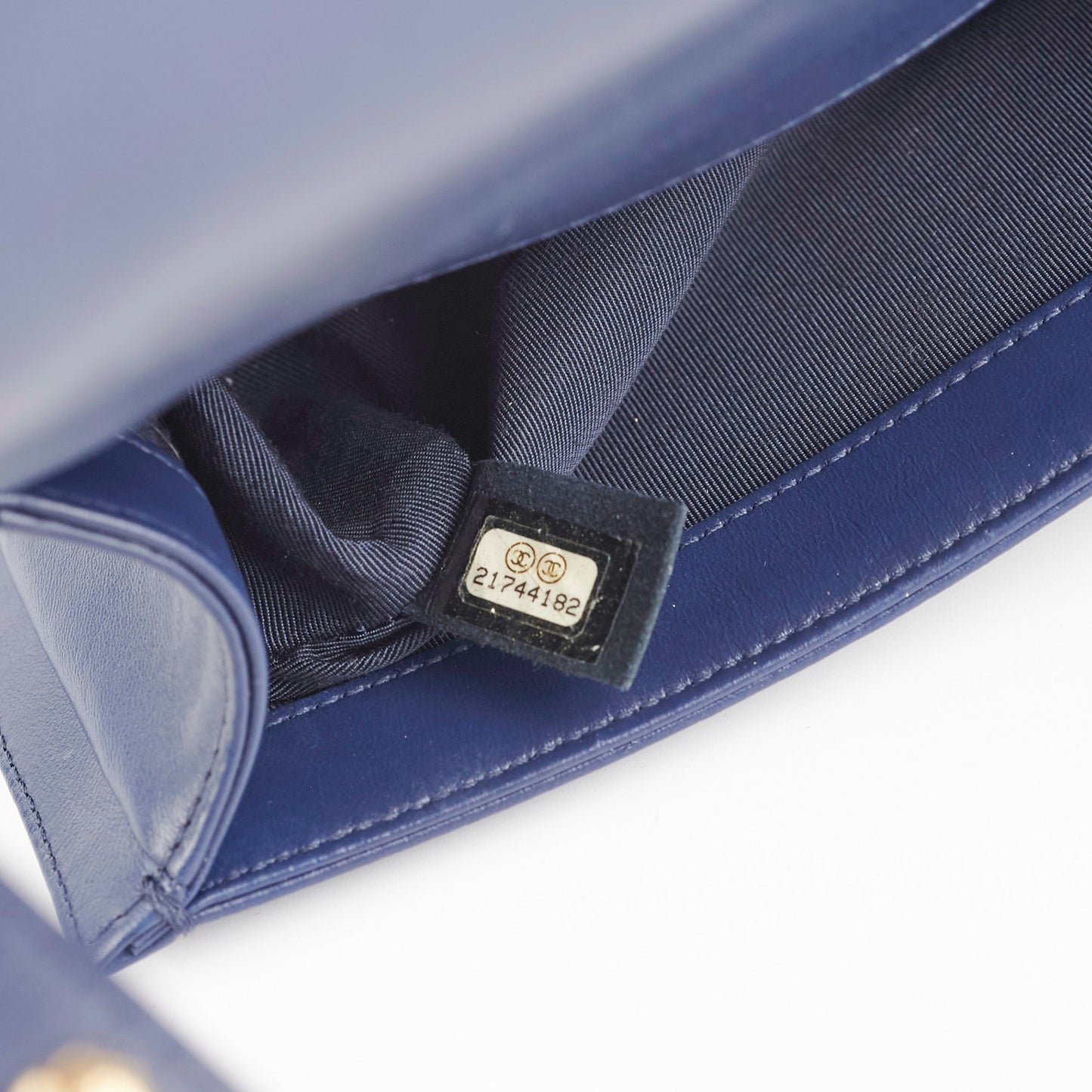 Chanel Boy Small Blue