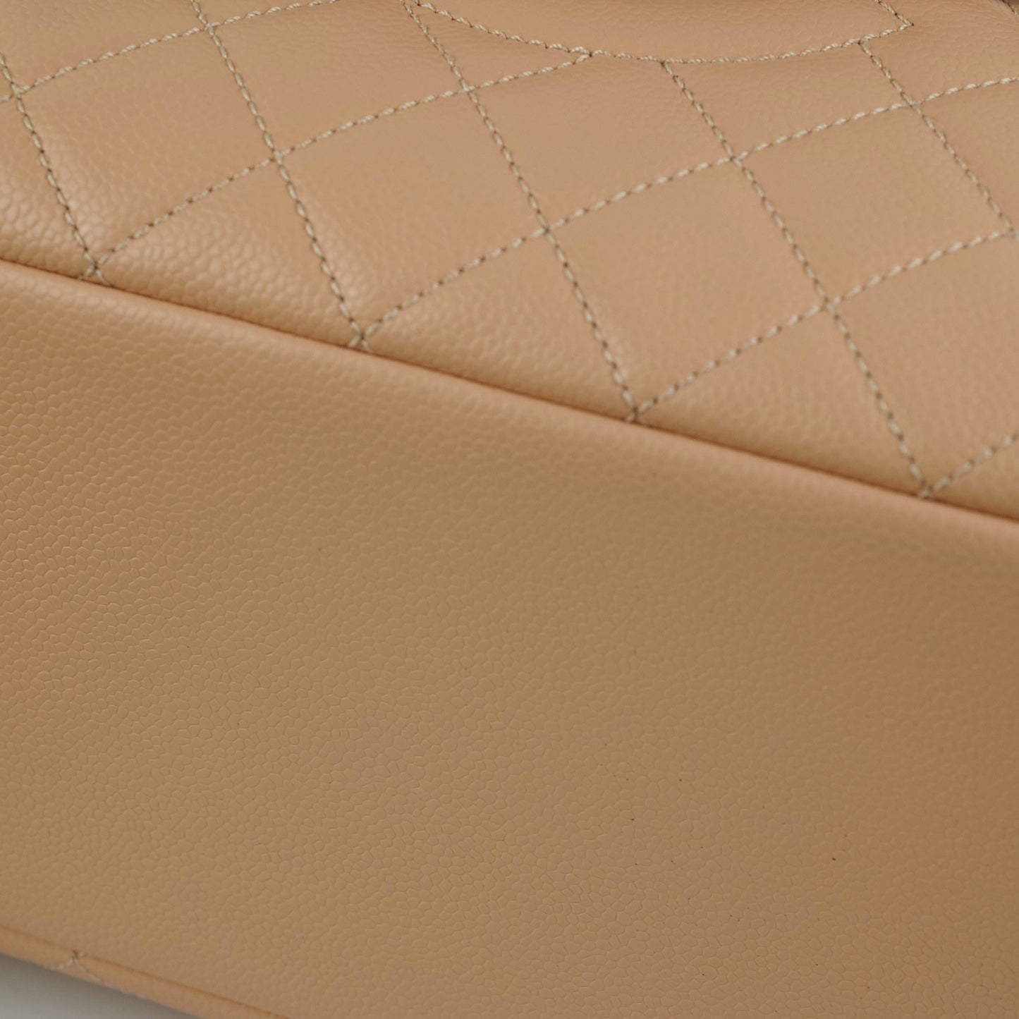 Chanel GST Grand Shopping Tote Beige Clair Caviar