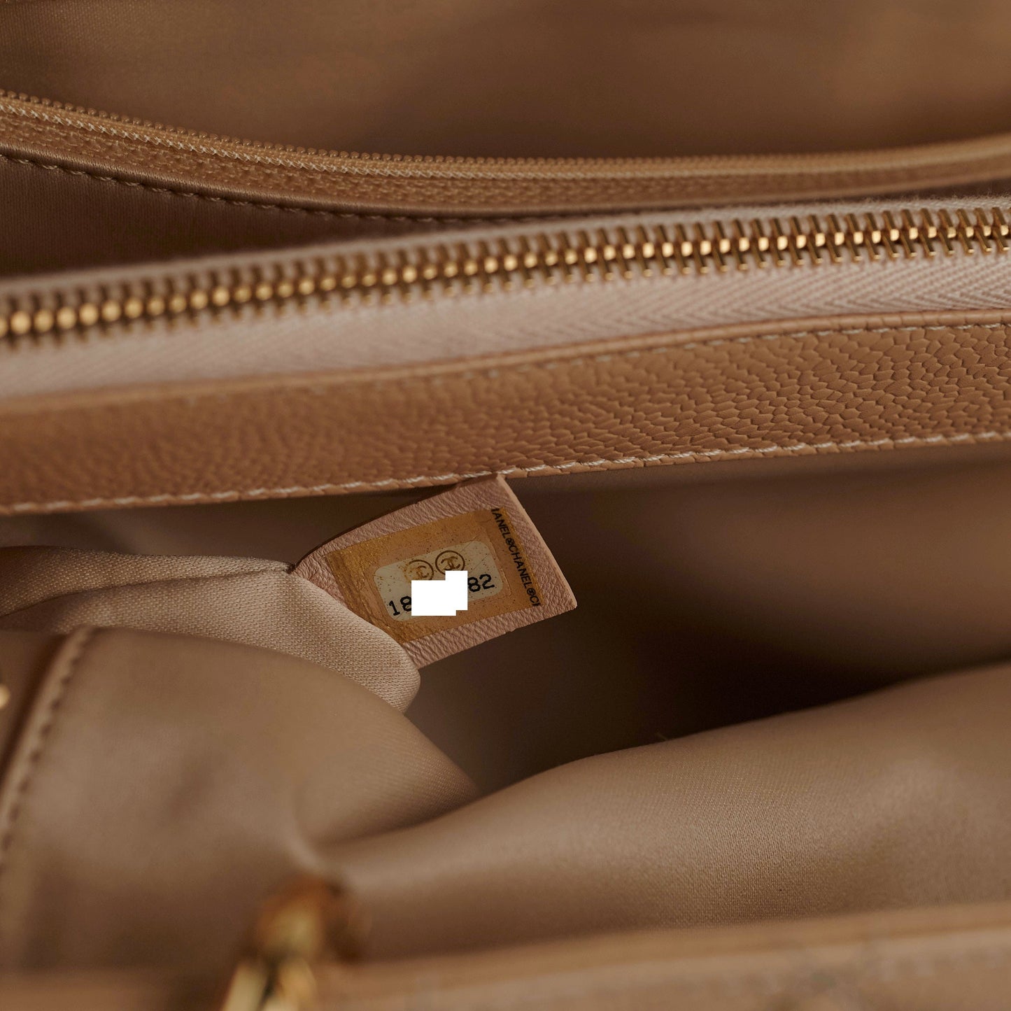 Chanel GST Grand Shopping Tote Beige Clair Caviar