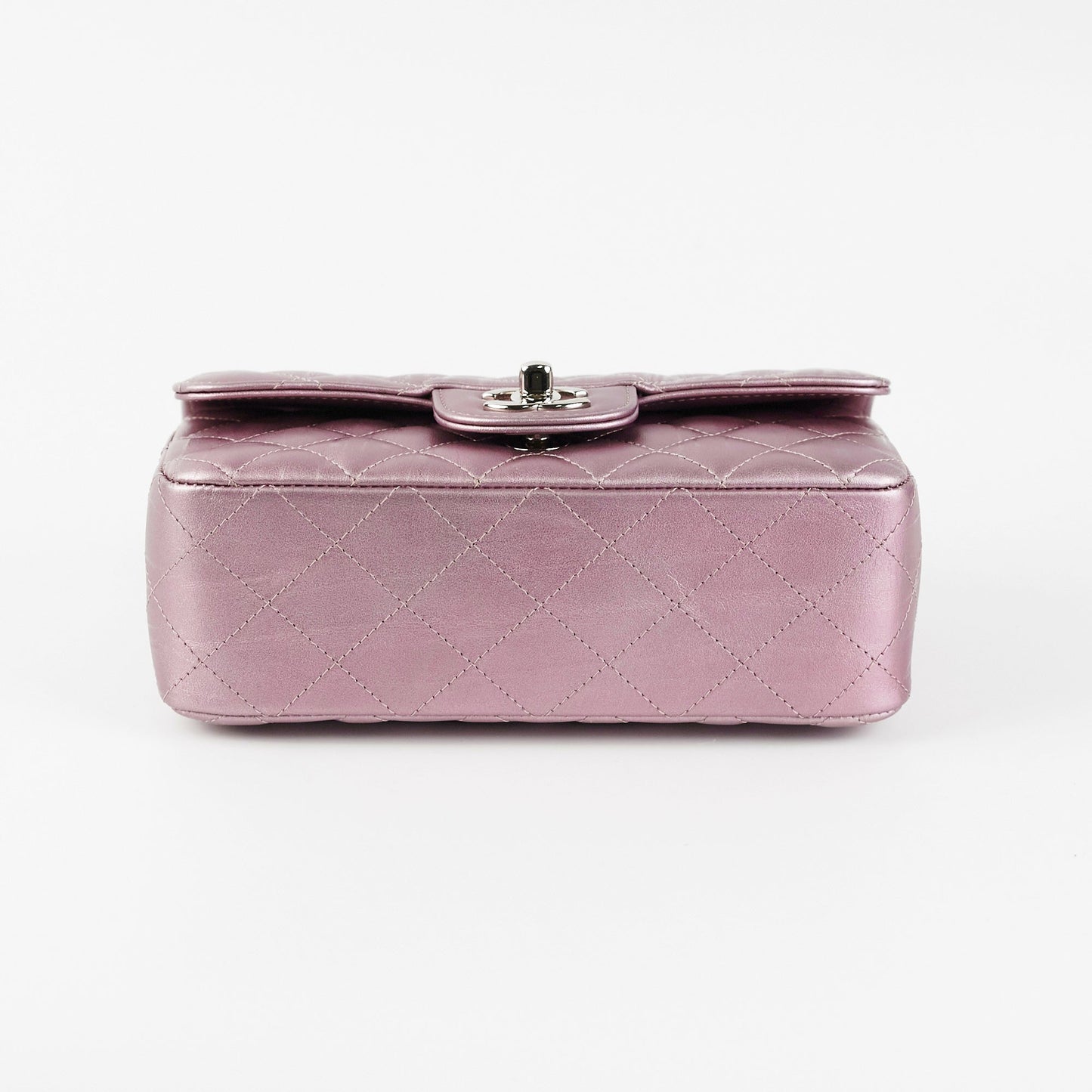 Chanel Mini Rectangular Iridescent Purple