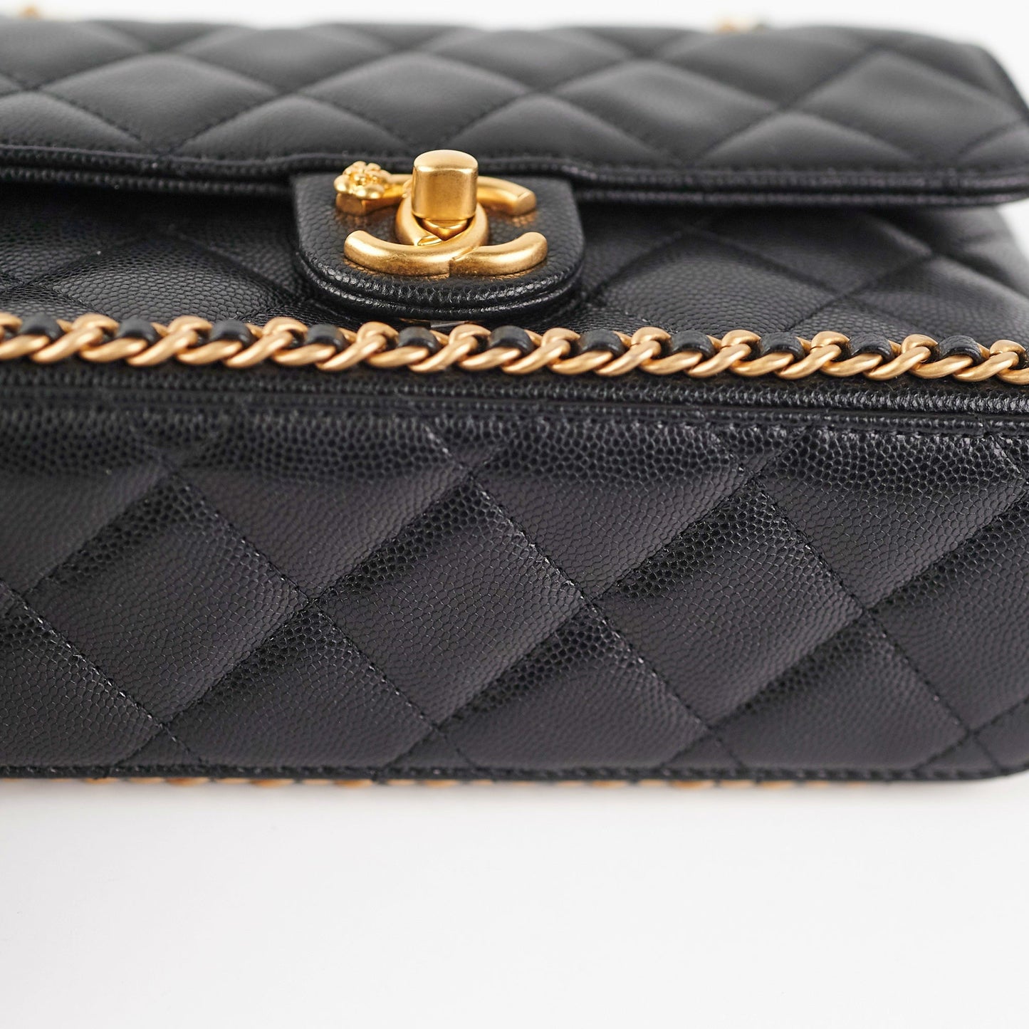 Chanel Seasonal Flap Black Caviar