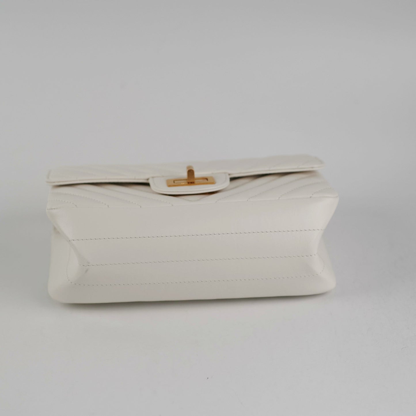Chanel chevron Reissue Mini White