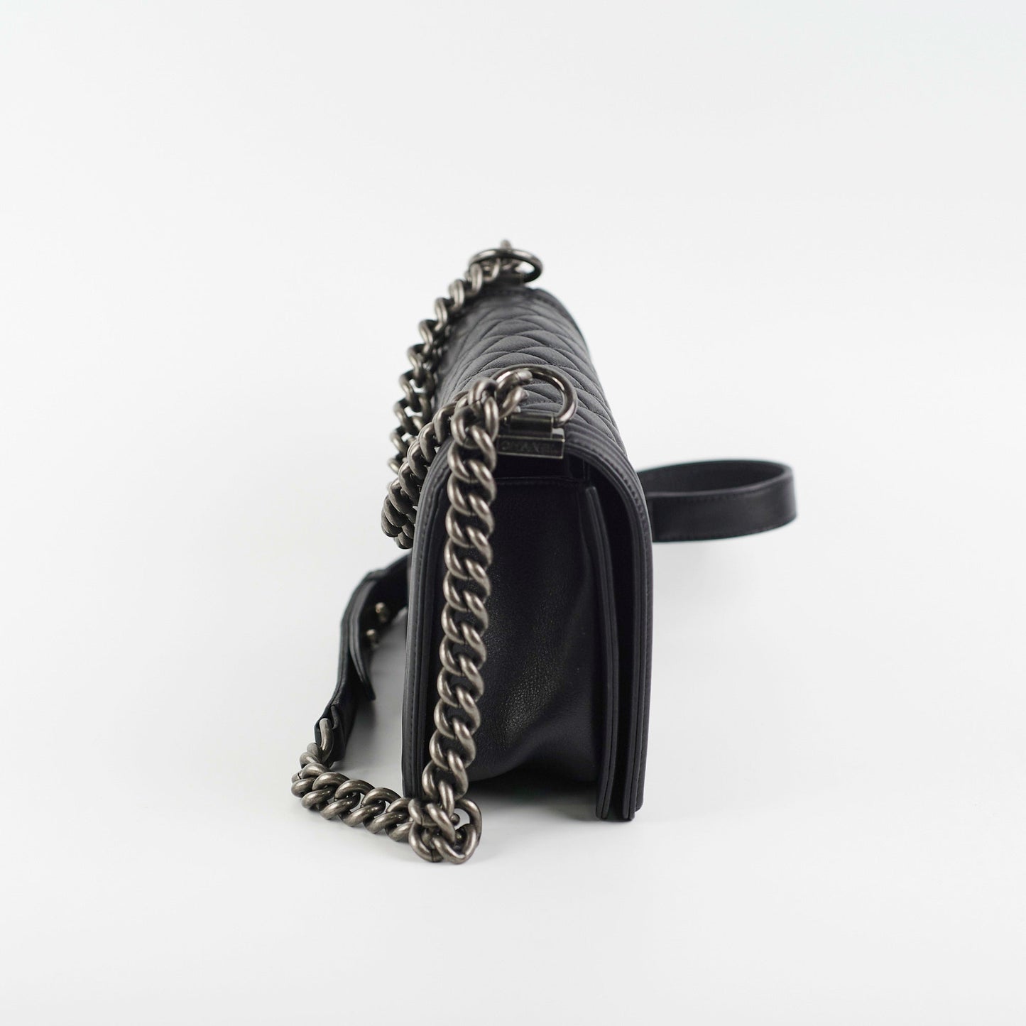 Chanel Boy Old Medium Black