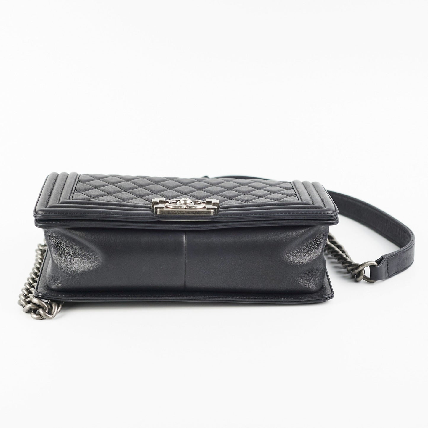 Chanel Boy Old Medium Black