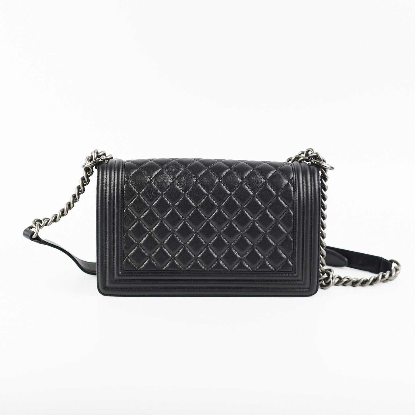 Chanel Boy Old Medium Black