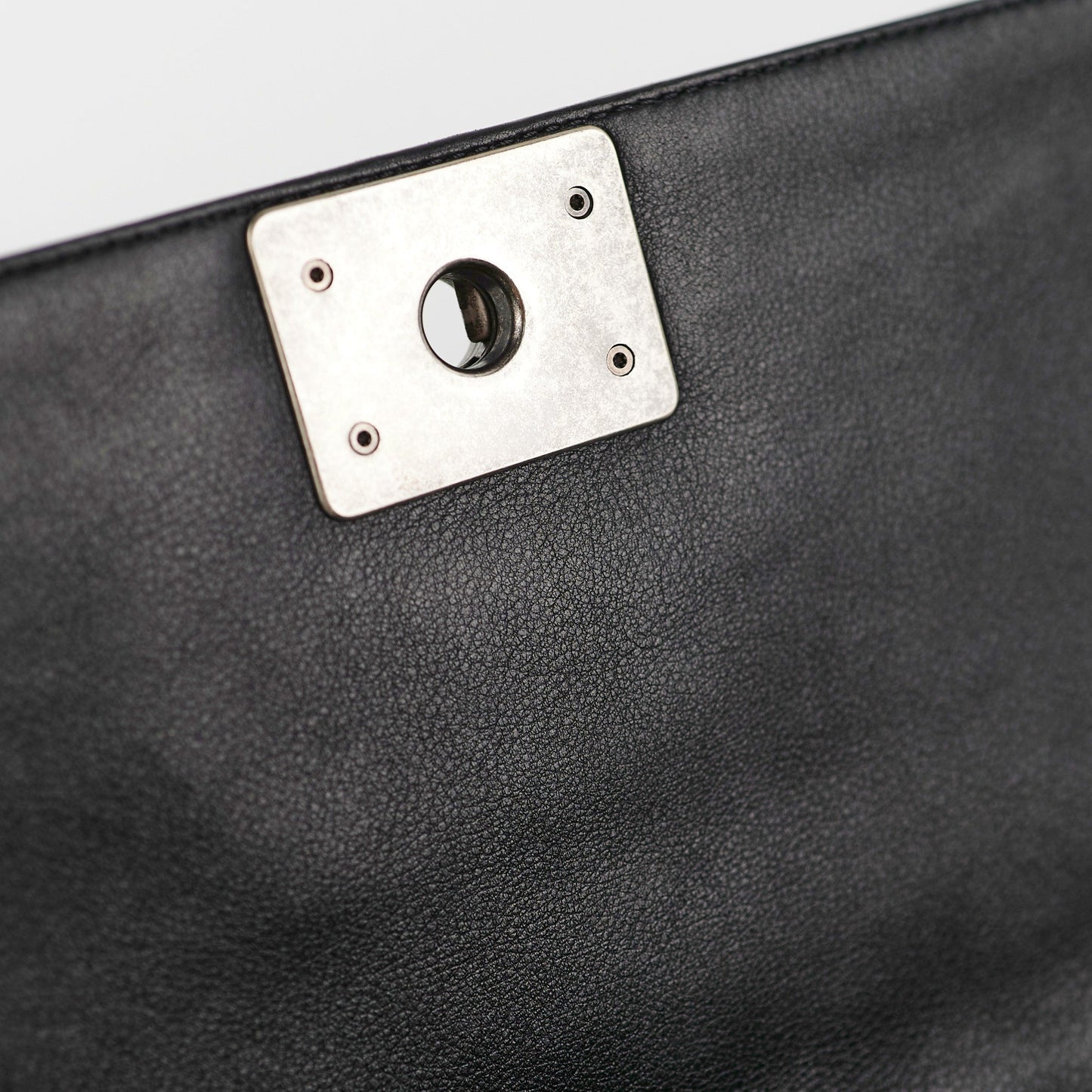 Chanel Boy Old Medium Black