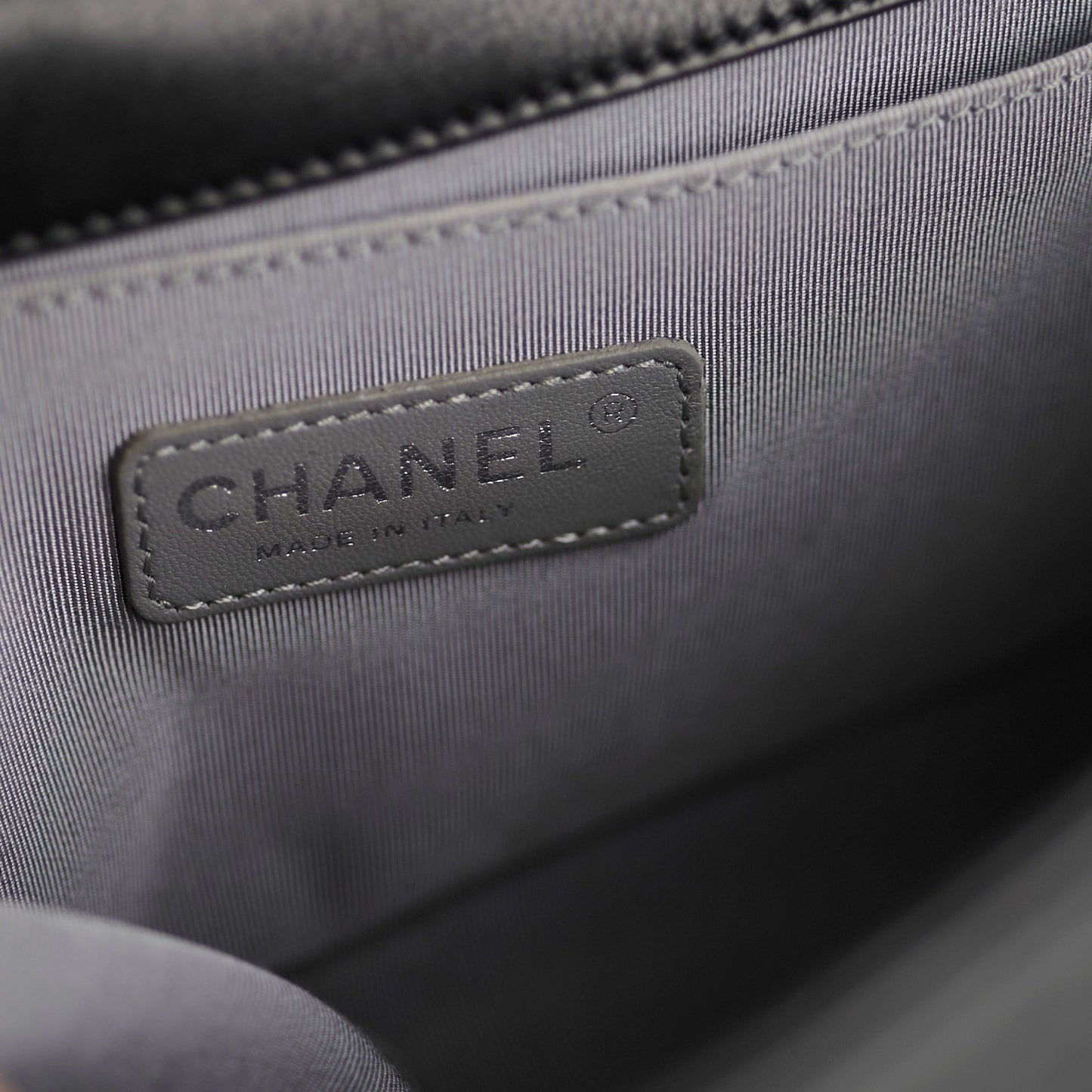 Chanel Boy Old Medium Black