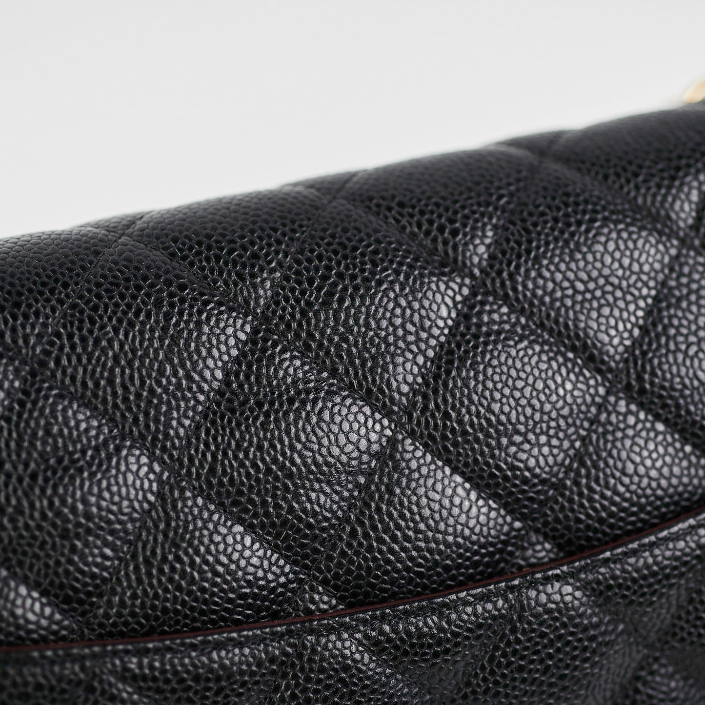 Chanel Classic Flap Jumbo Caviar Black Shoulder Bag