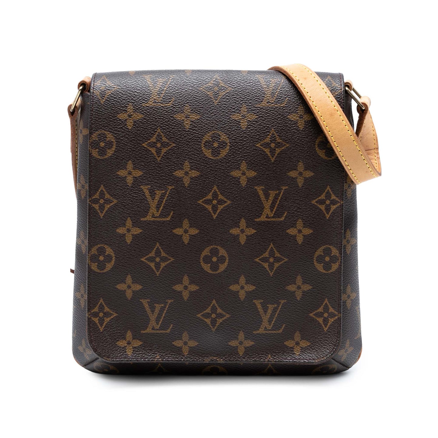 Brown Louis Vuitton Monogram Mtte Salsa Short Strap Shoulder Bag