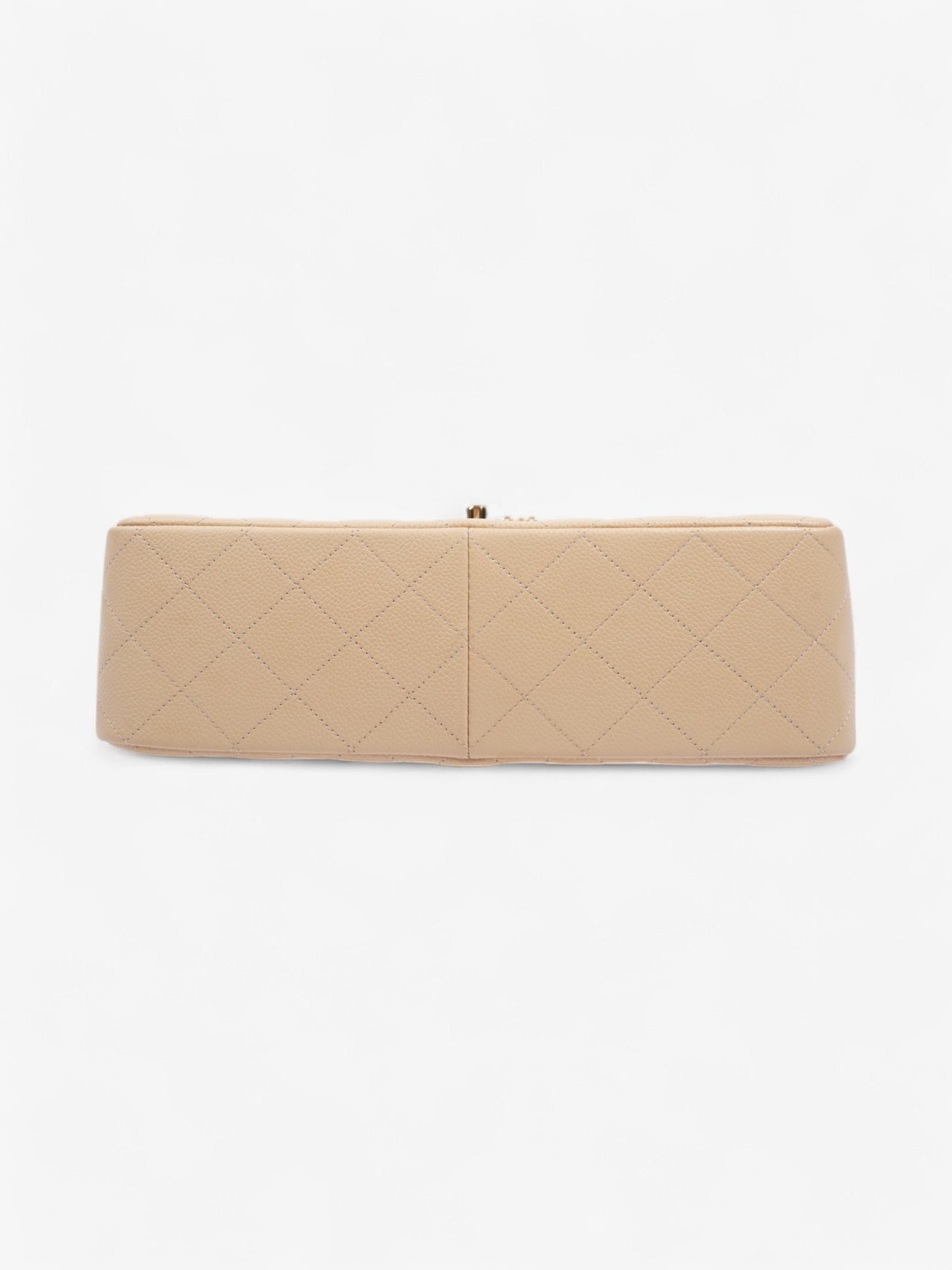Chanel Classic Double Flap Nude Caviar Leather Jumbo