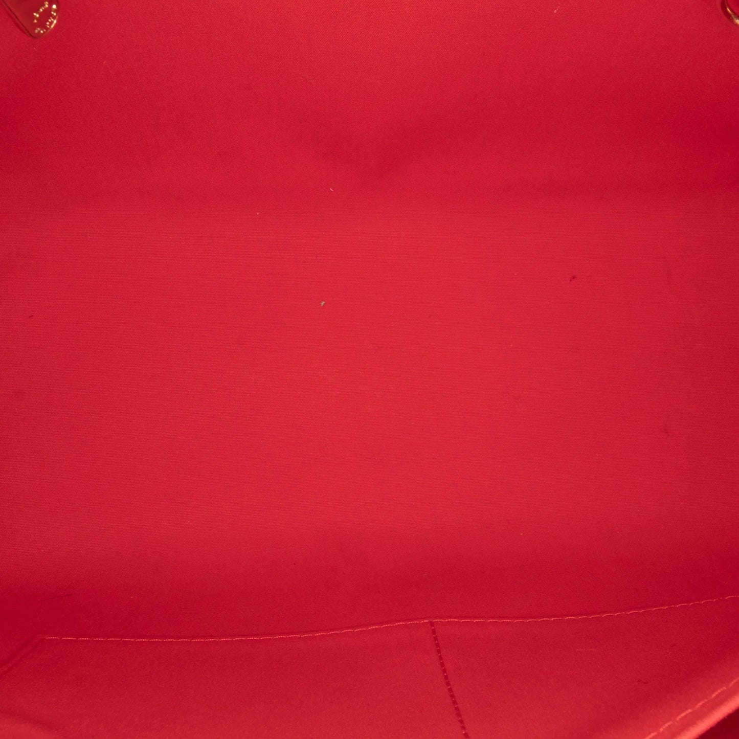 Red Louis Vuitton Monogram Vernis Brea MM Satchel