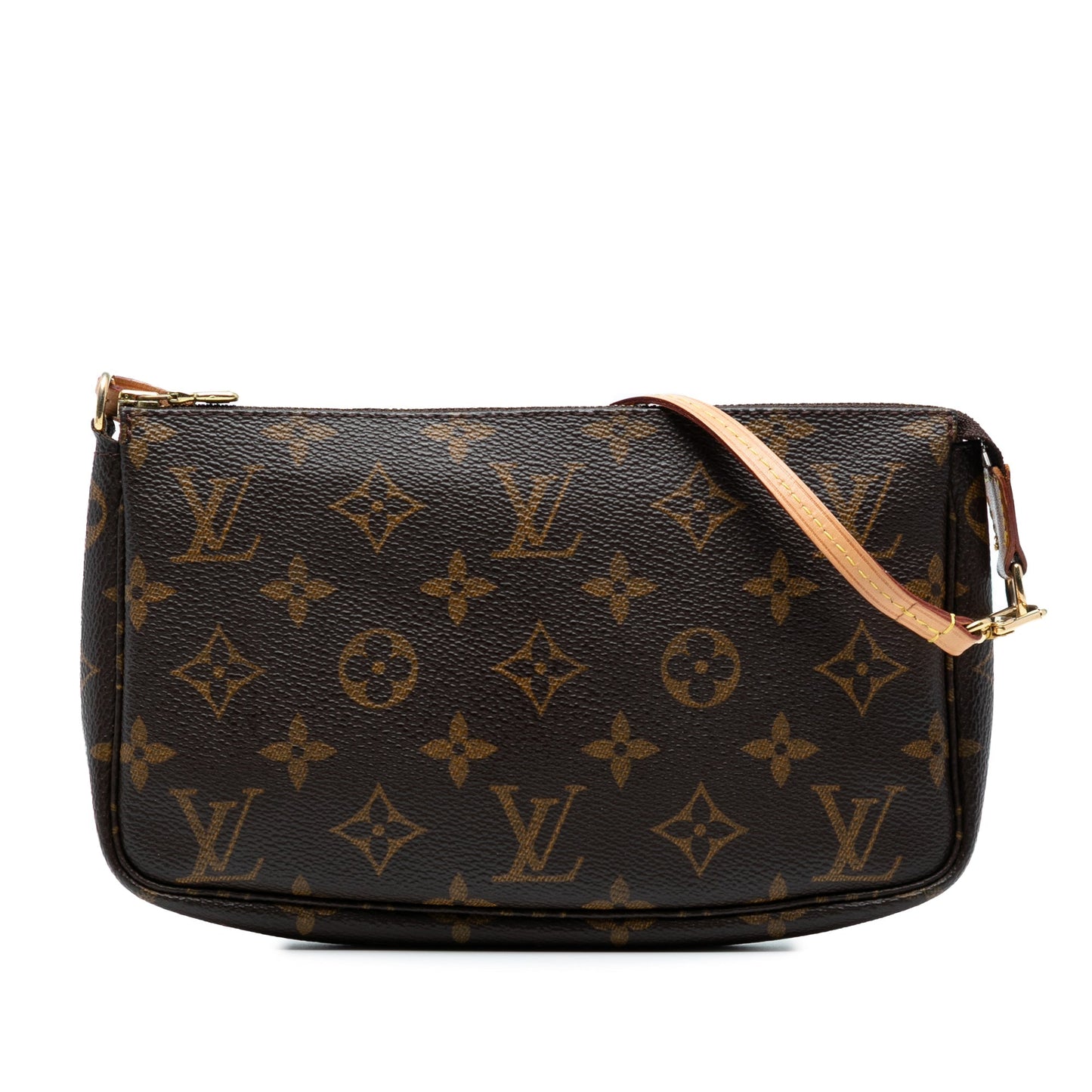 Brown Louis Vuitton Monogram Pochette Accessoires Shoulder Bag