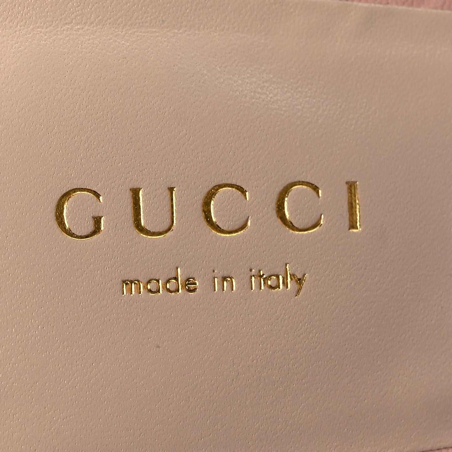 Gucci Malaga Kid Blondie 65mm Slide Sandals 38.5 Perfect Pink