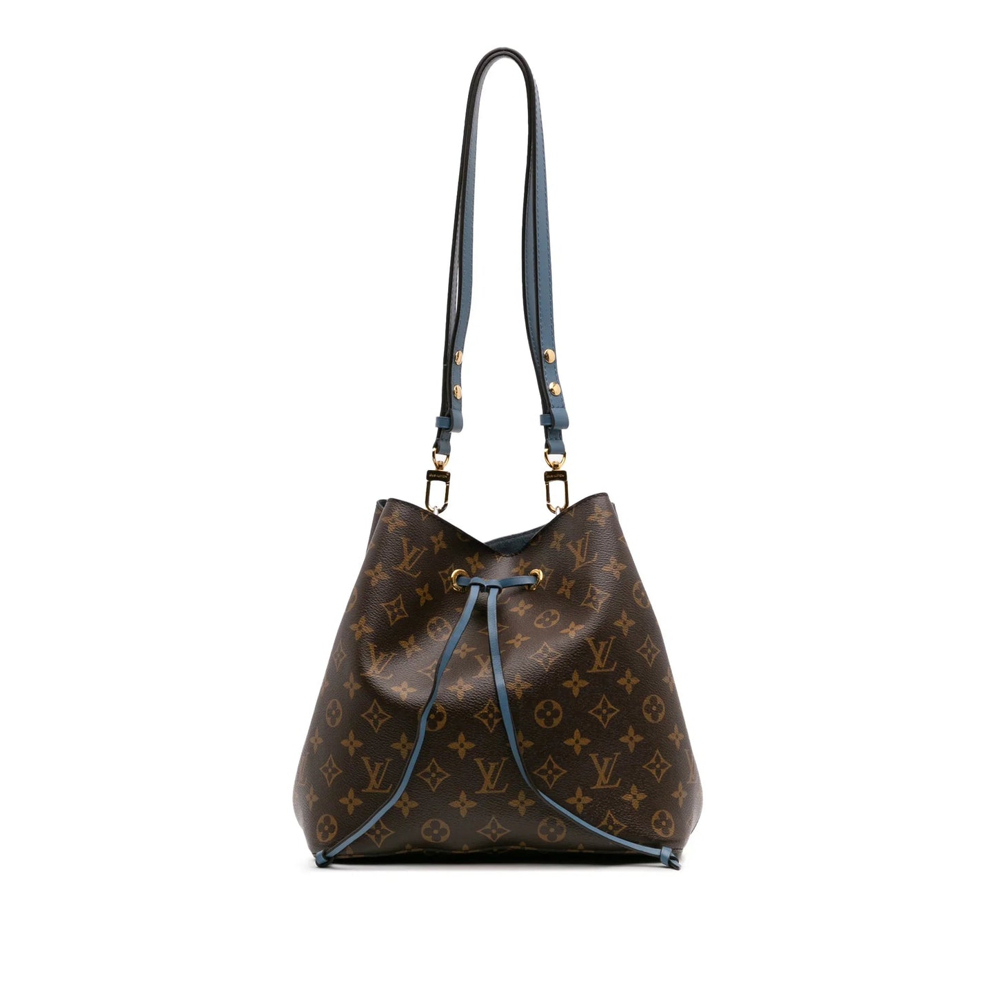 Brown Louis Vuitton Monogram Neonoe MM Bucket Bag