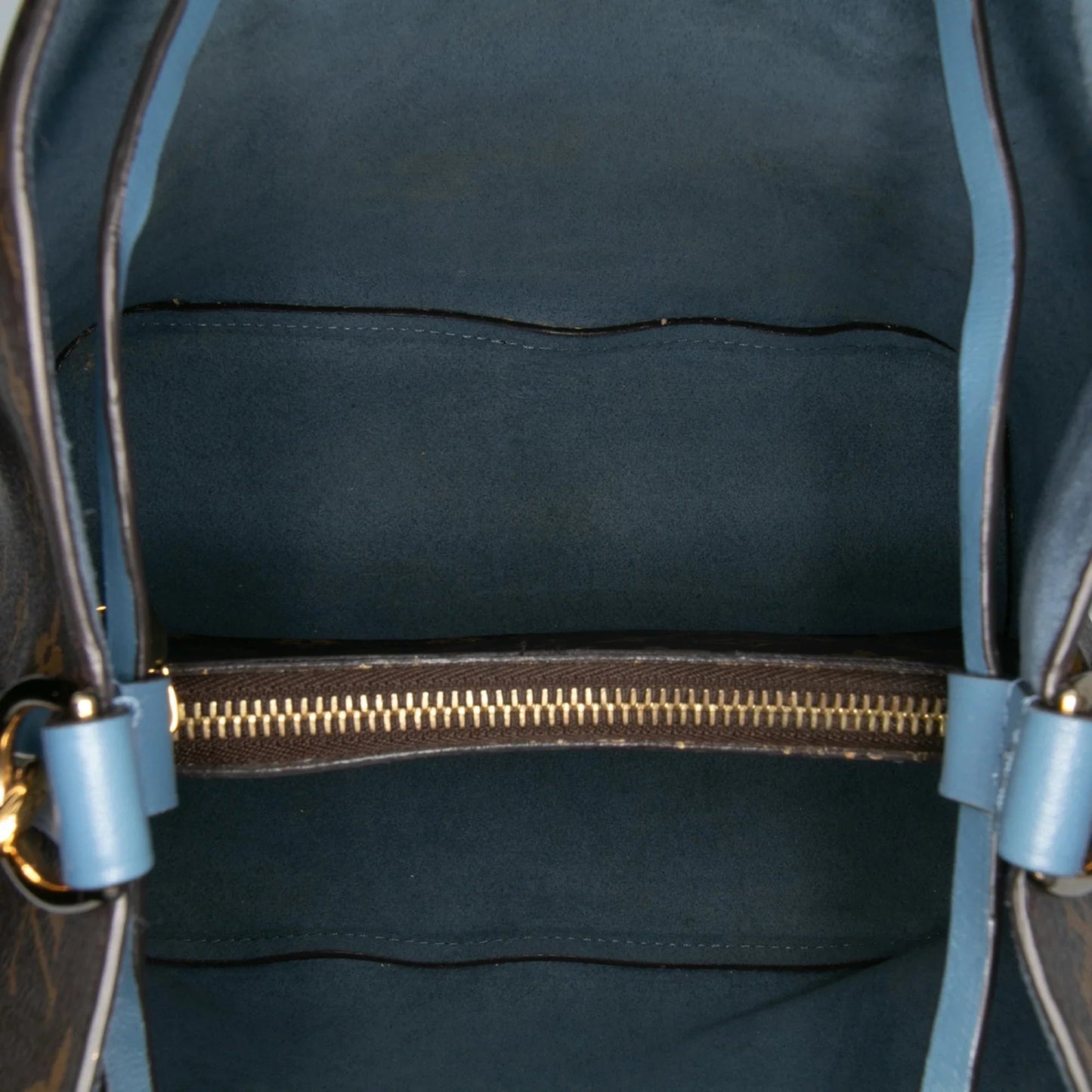 Brown Louis Vuitton Monogram Neonoe MM Bucket Bag