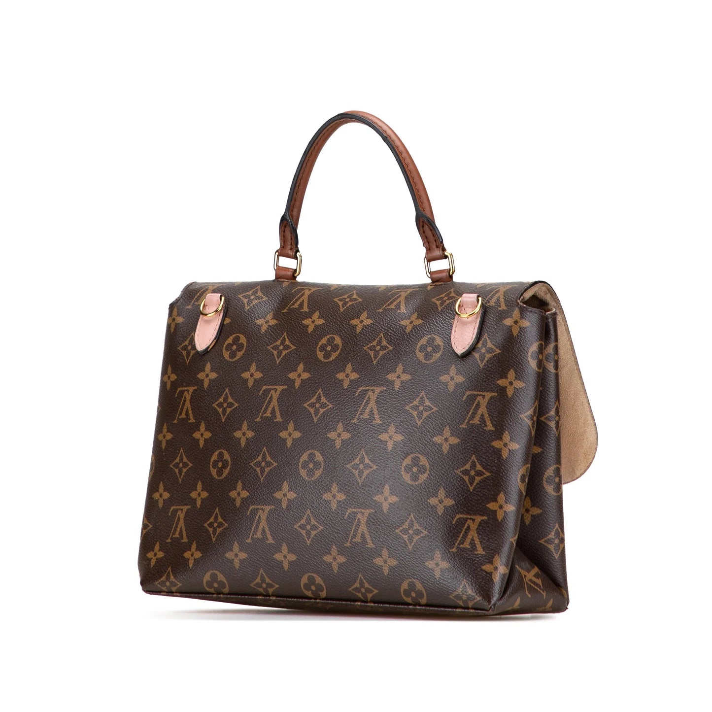 Brown Louis Vuitton Monogram Marignan Satchel