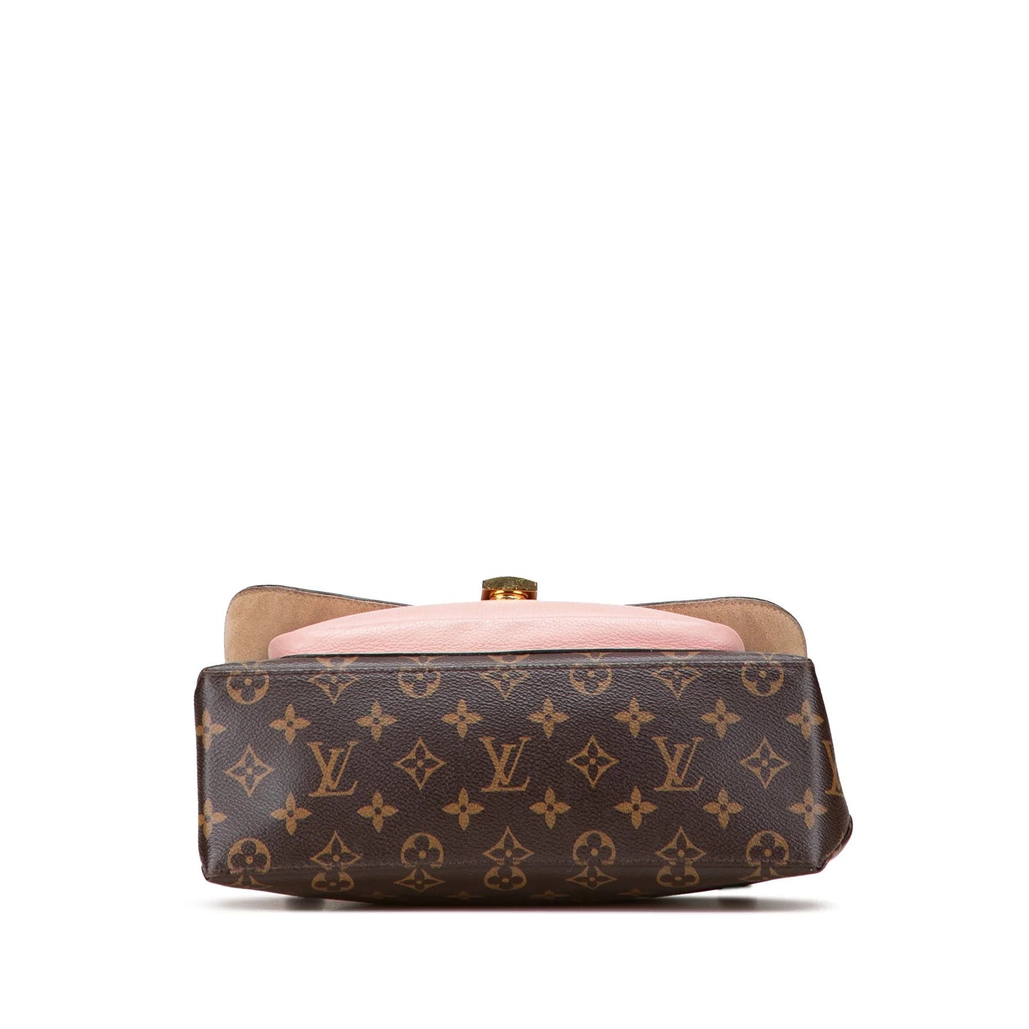Brown Louis Vuitton Monogram Marignan Satchel