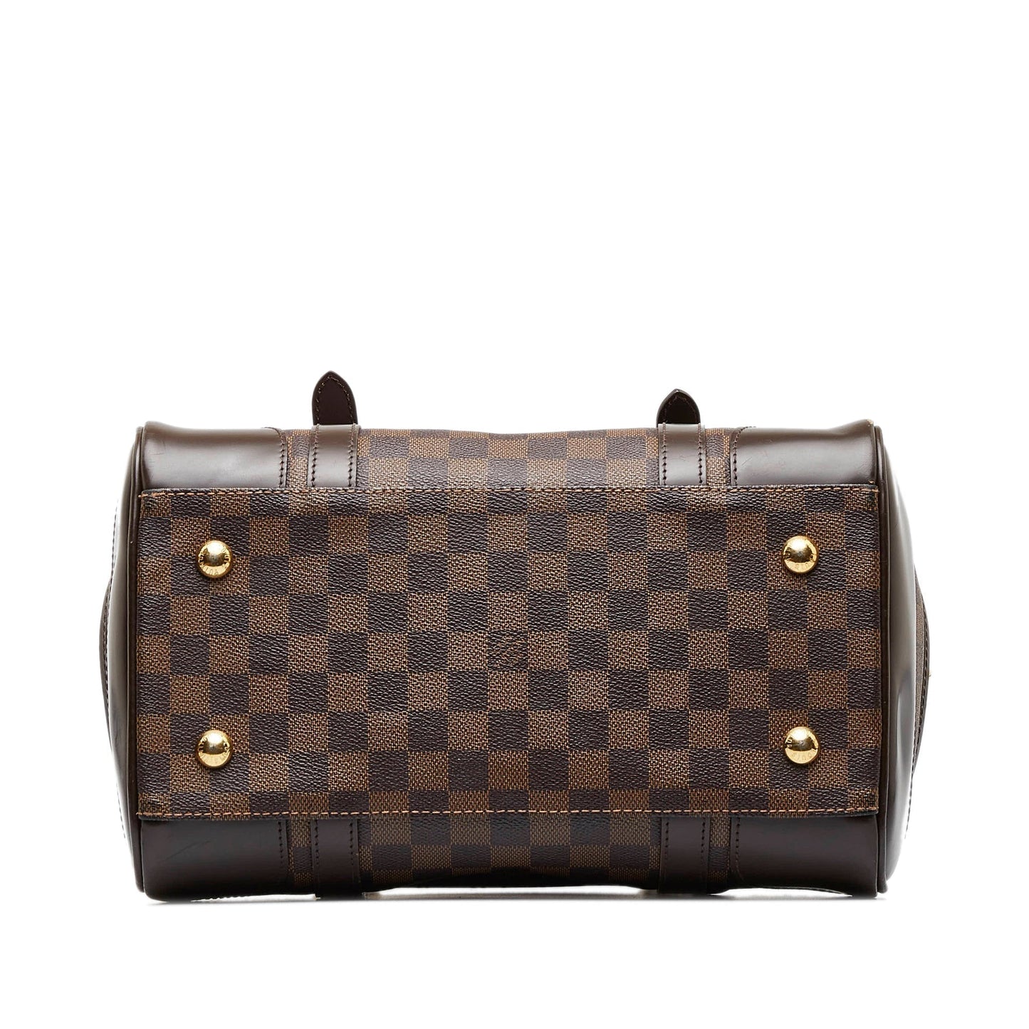 LOUIS VUITTON Damier Ebene Berkeley Handbag