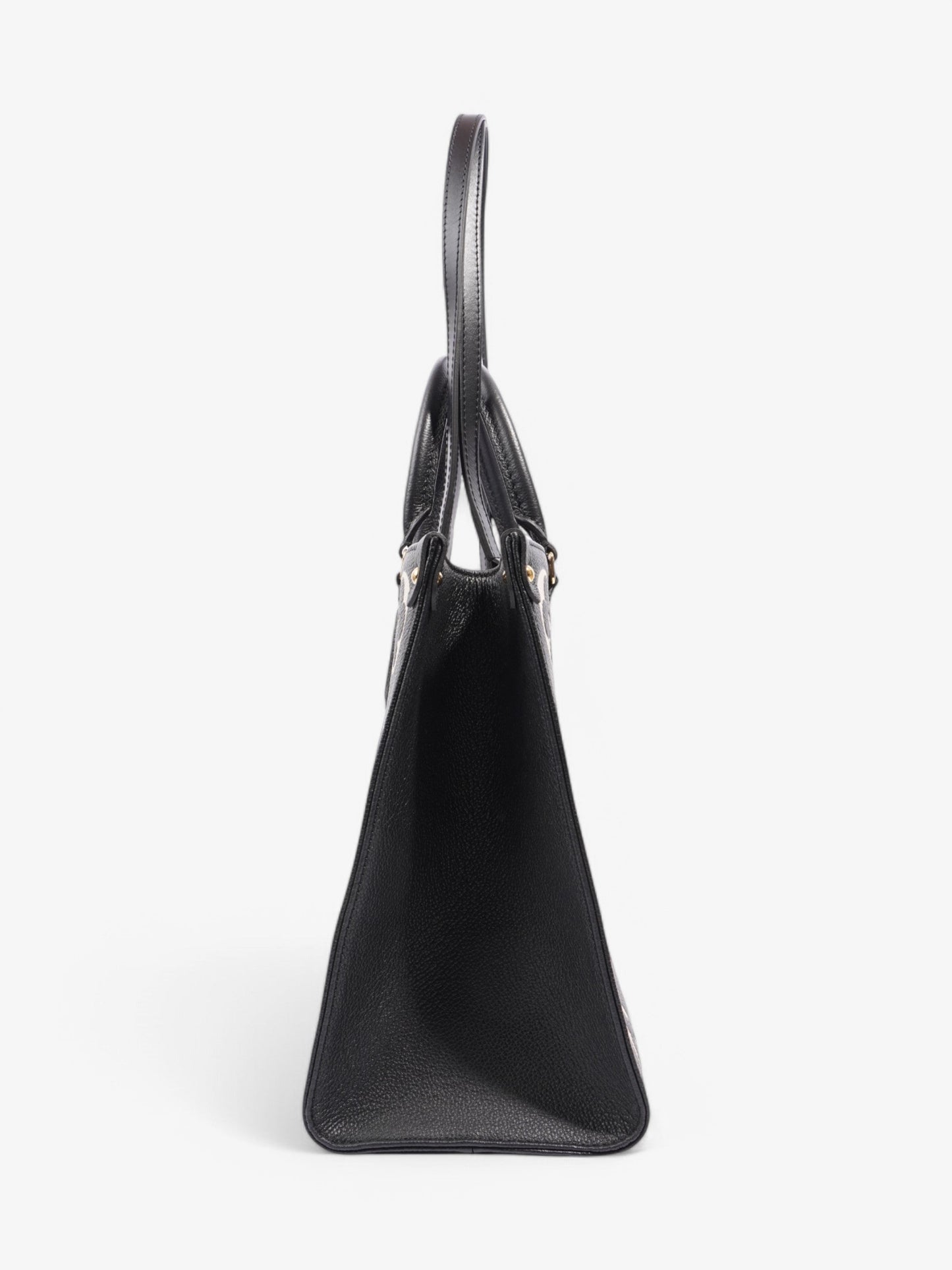 Louis Vuitton Onthego Tote bag Black / Beige  Leather