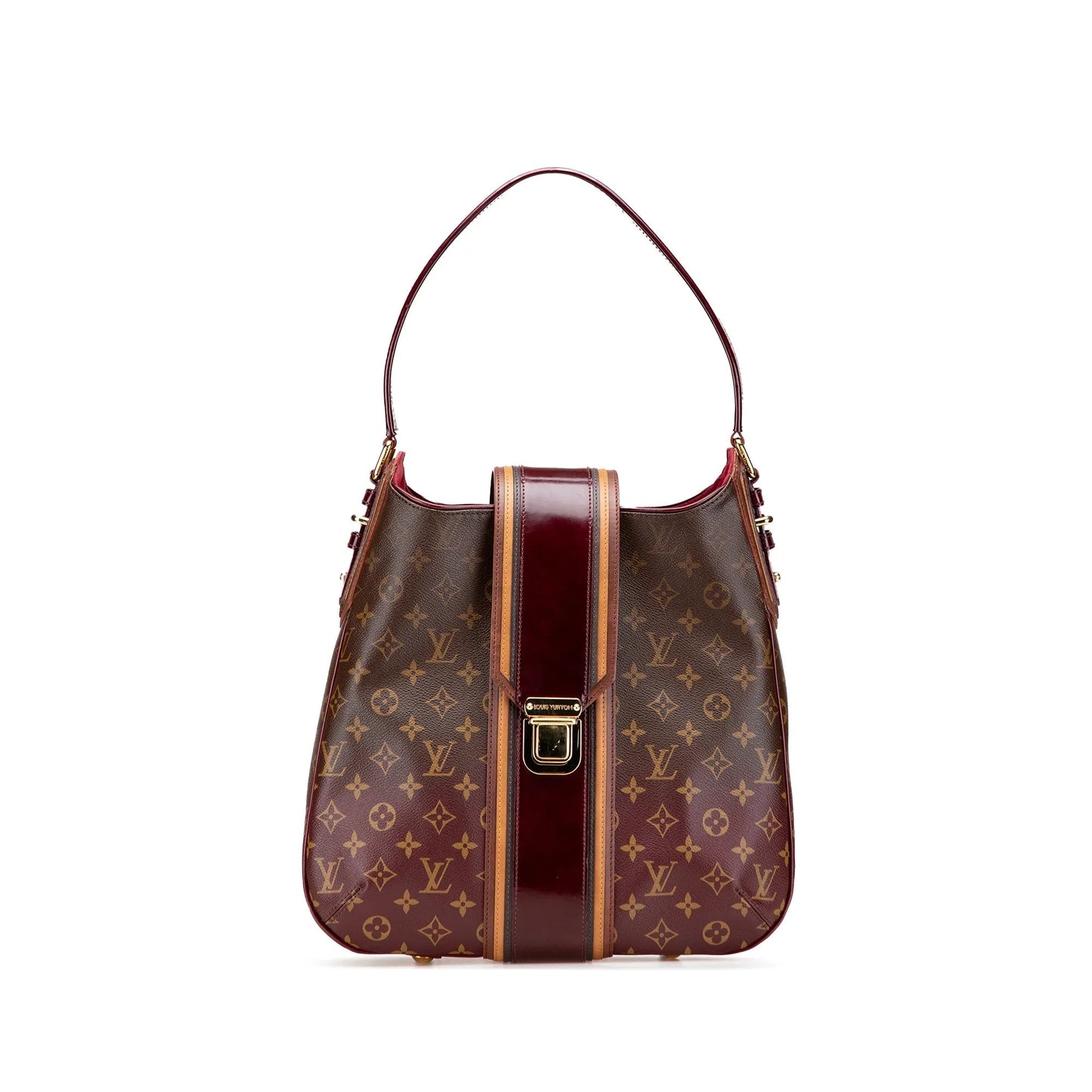 Brown Louis Vuitton Monogram Mirage Mtte Shoulder Bag