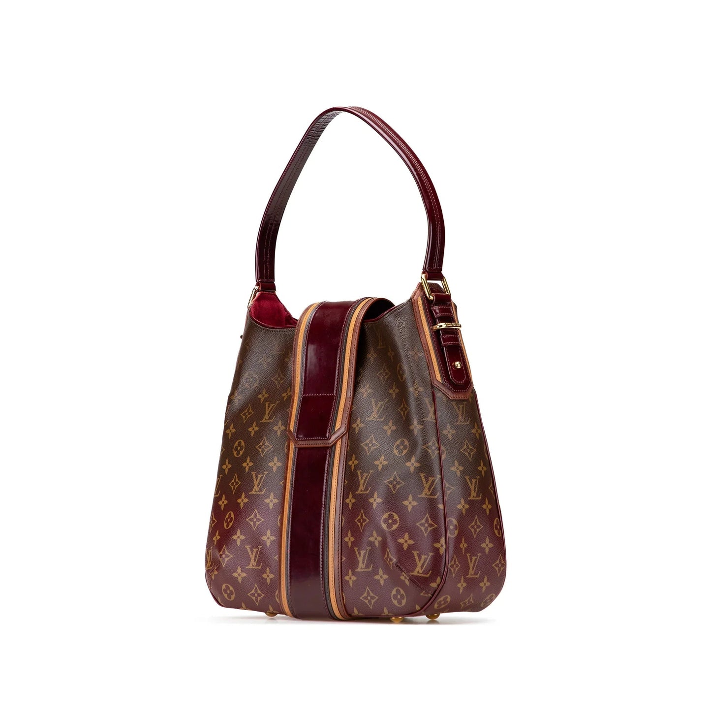 Brown Louis Vuitton Monogram Mirage Mtte Shoulder Bag