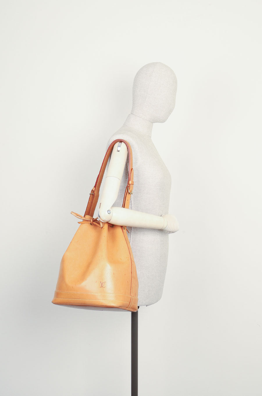 LOUIS VUITTON Grand Sac Noe Vachettea Nomad Leather Handbag