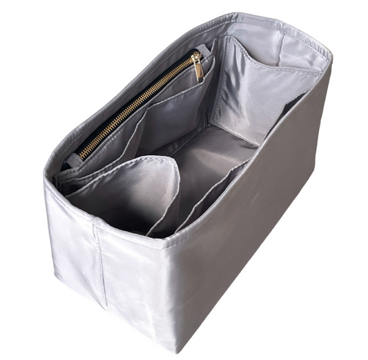 [Fendi Peekaboo X-Lite Medium] Waterproof Nylon Bag Organizer - Customized Purse Insert, Tote Liner Protector, Handbag Organiser (Type D, Single Zip)