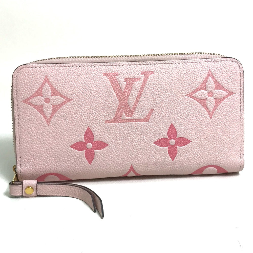 LOUIS VUITTON Long Wallet Purse M80403 Monogram Ann Platt Leather pink Monogram Ann Platt By the pool Women