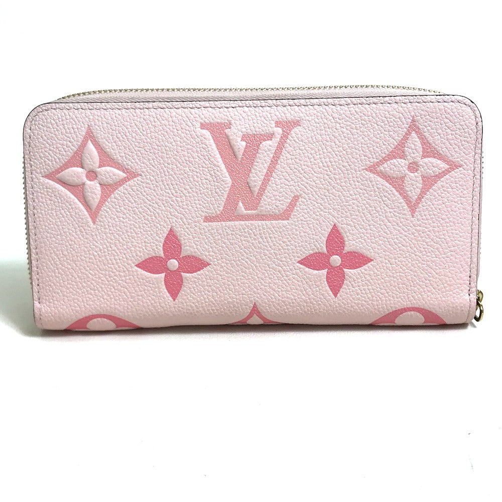 LOUIS VUITTON Long Wallet Purse M80403 Monogram Ann Platt Leather pink Monogram Ann Platt By the pool Women
