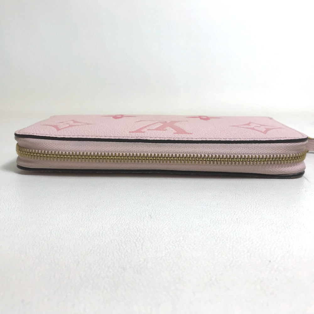 LOUIS VUITTON Long Wallet Purse M80403 Monogram Ann Platt Leather pink Monogram Ann Platt By the pool Women