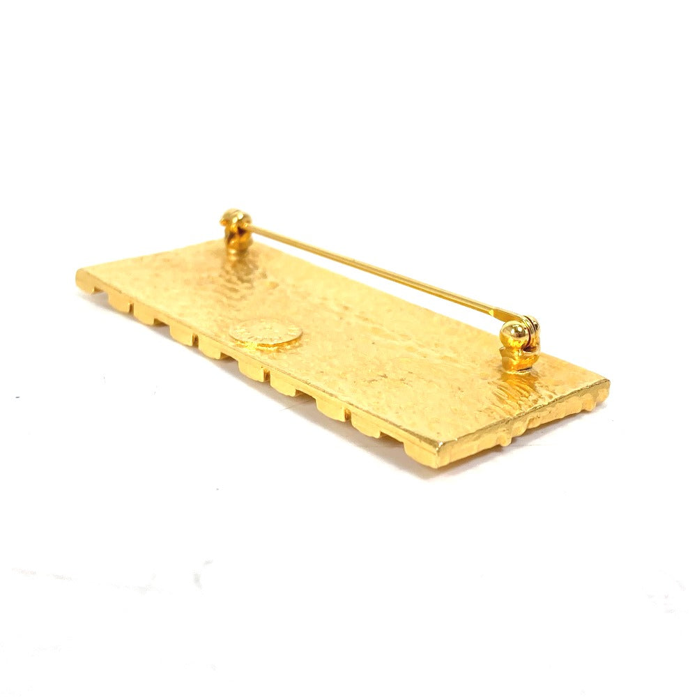 CELINE Brooch Gold Plated gold Arc de Triomphe vintage Women