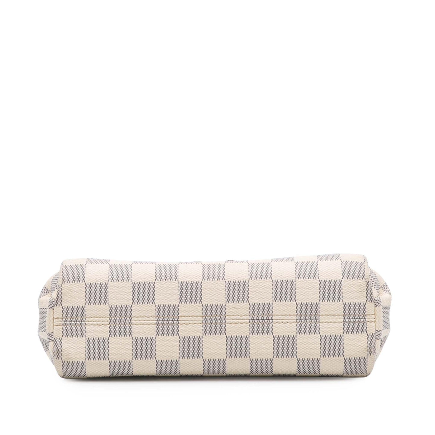 White Louis Vuitton Damier Azur Croisette Satchel