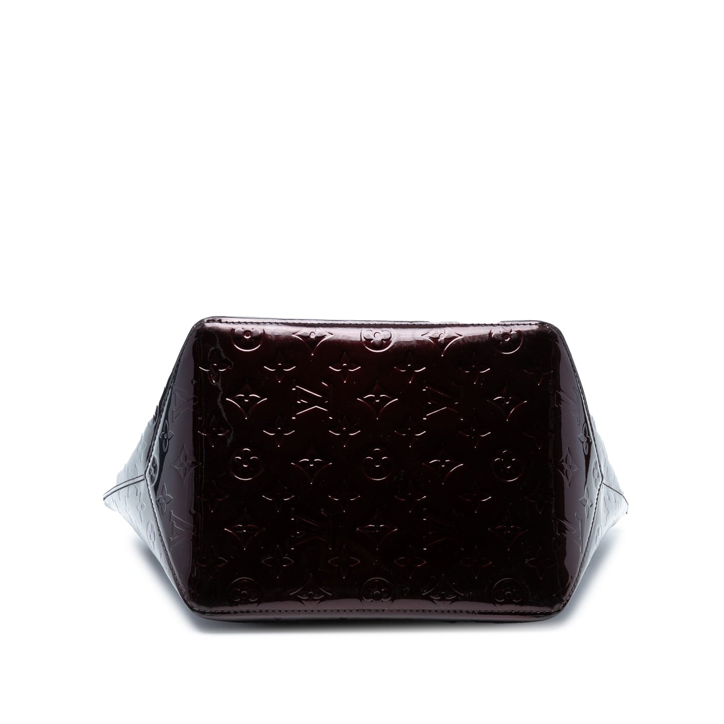 Dark Purple Louis Vuitton Monogram Vernis Bellevue PM Handbag
