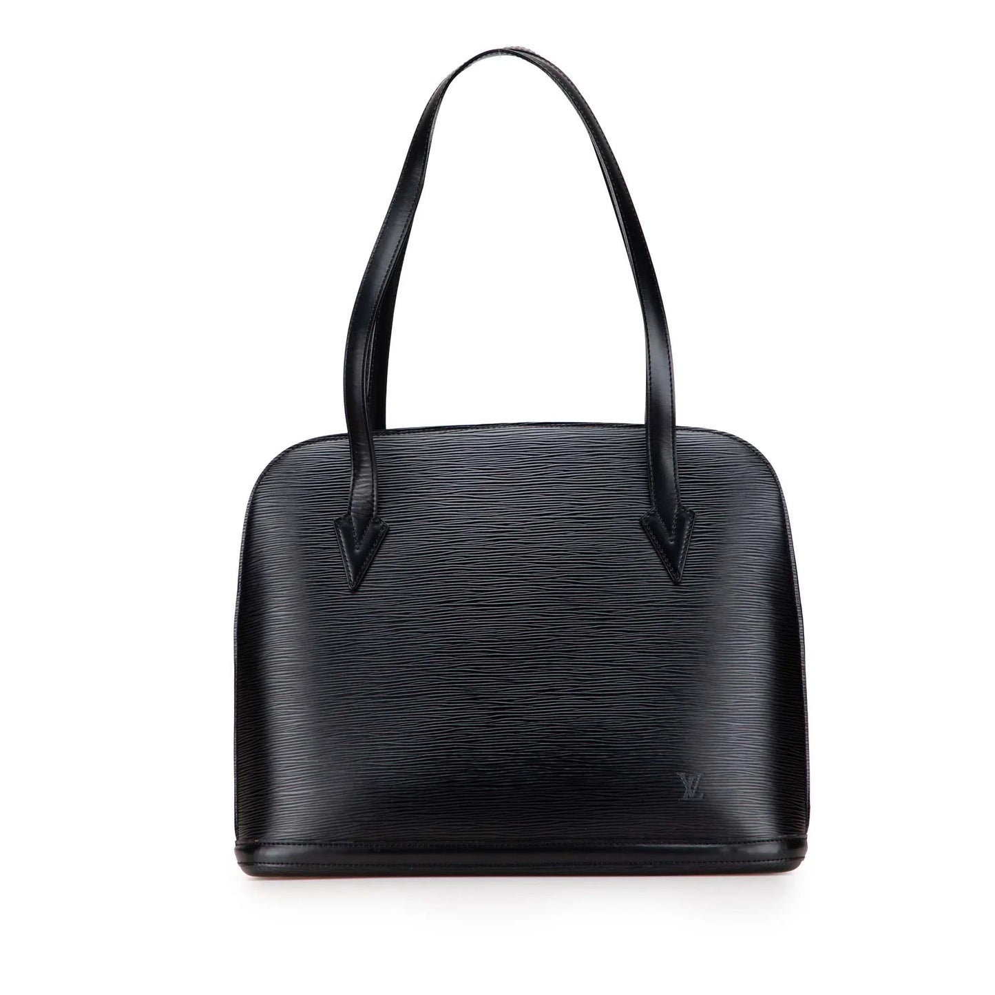 Black Louis Vuitton Epi Lussac Shoulder Bag