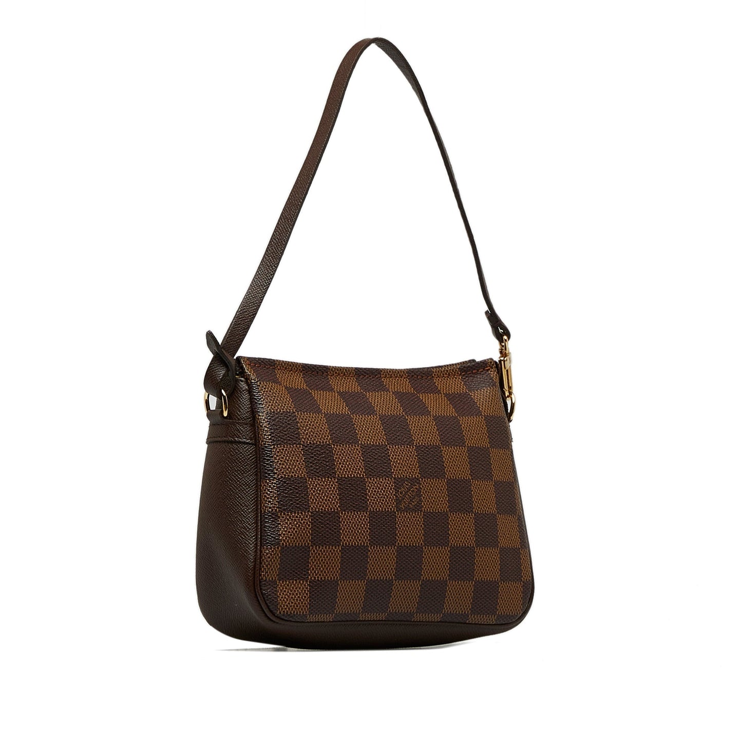 LOUIS VUITTON Damier Ebene Pochette Trousse Handbag