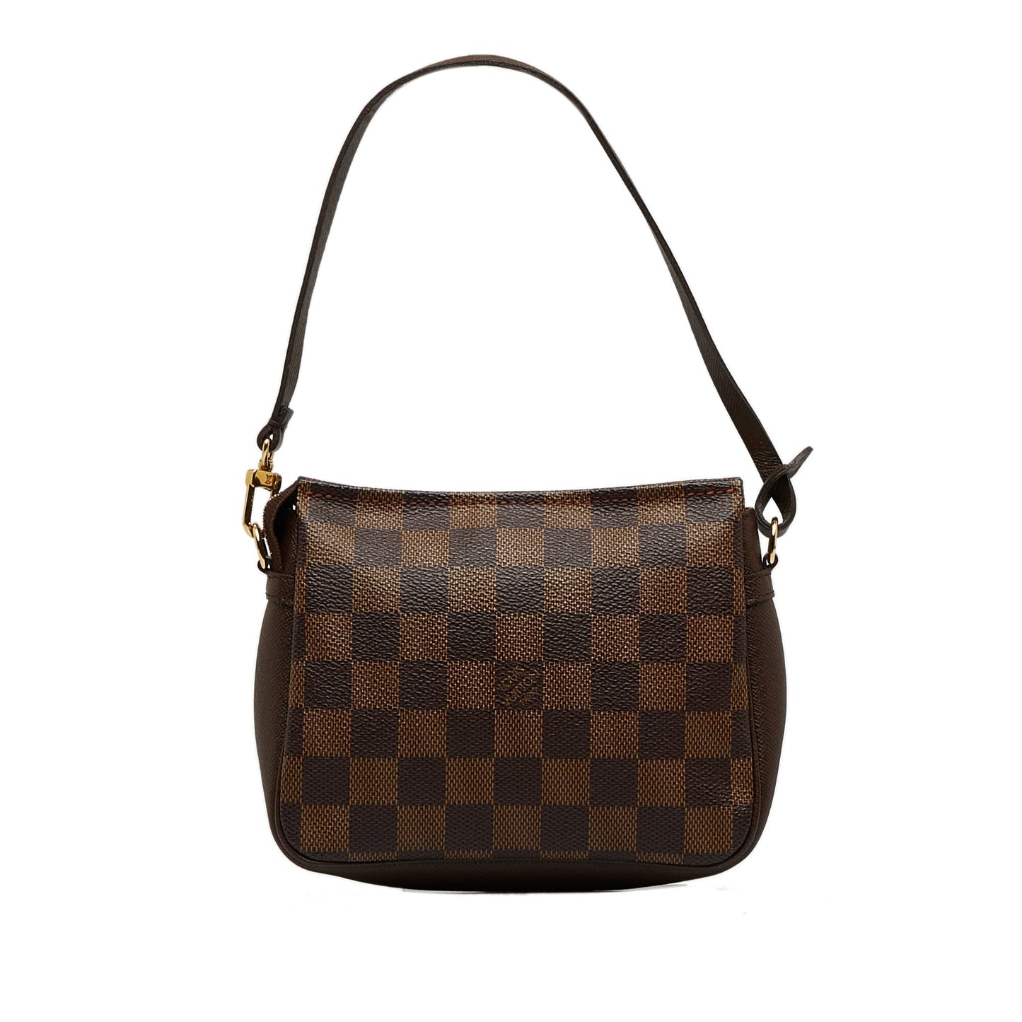 LOUIS VUITTON Damier Ebene Pochette Trousse Handbag