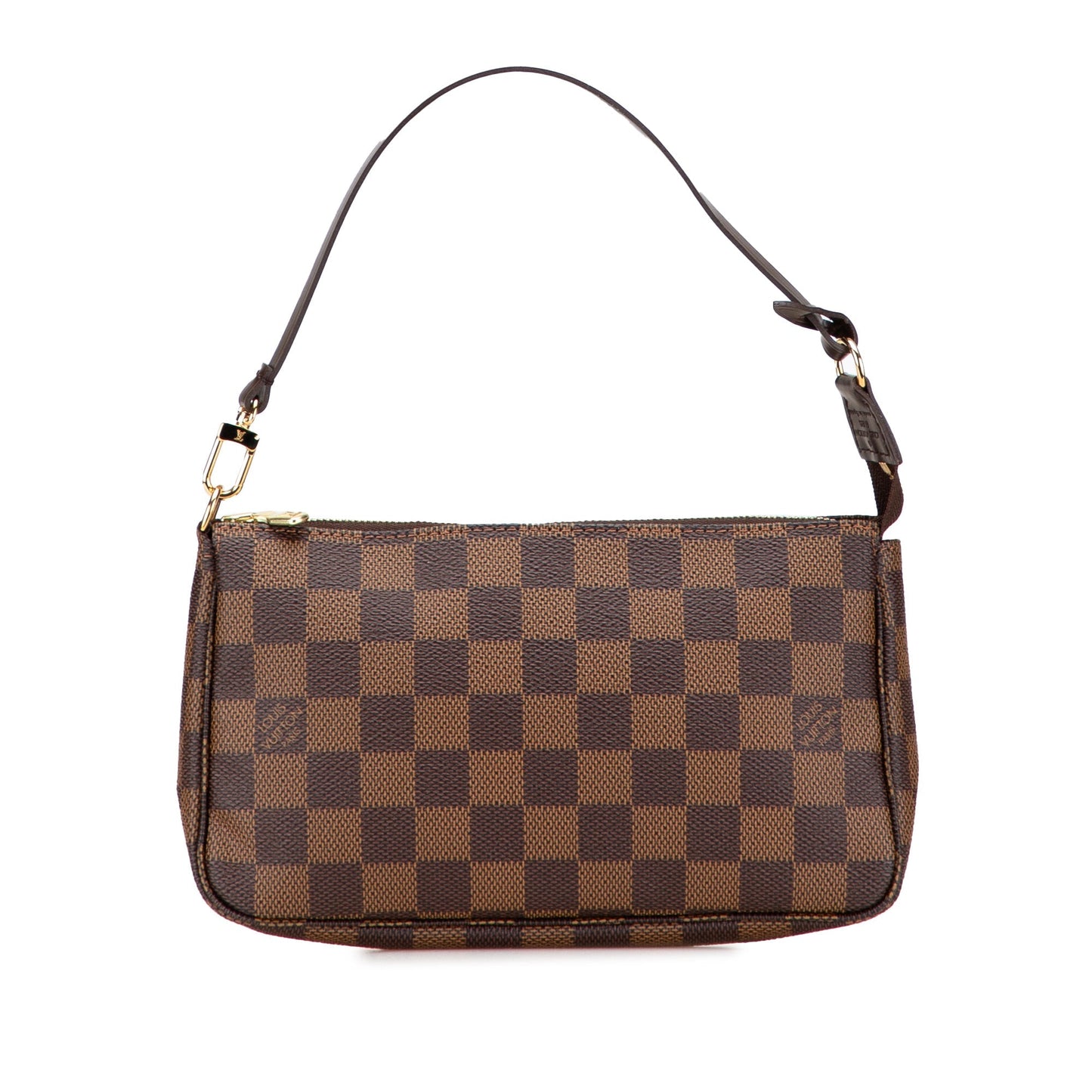 Brown Louis Vuitton Damier Ebene Pochette Accessoires Shoulder Bag