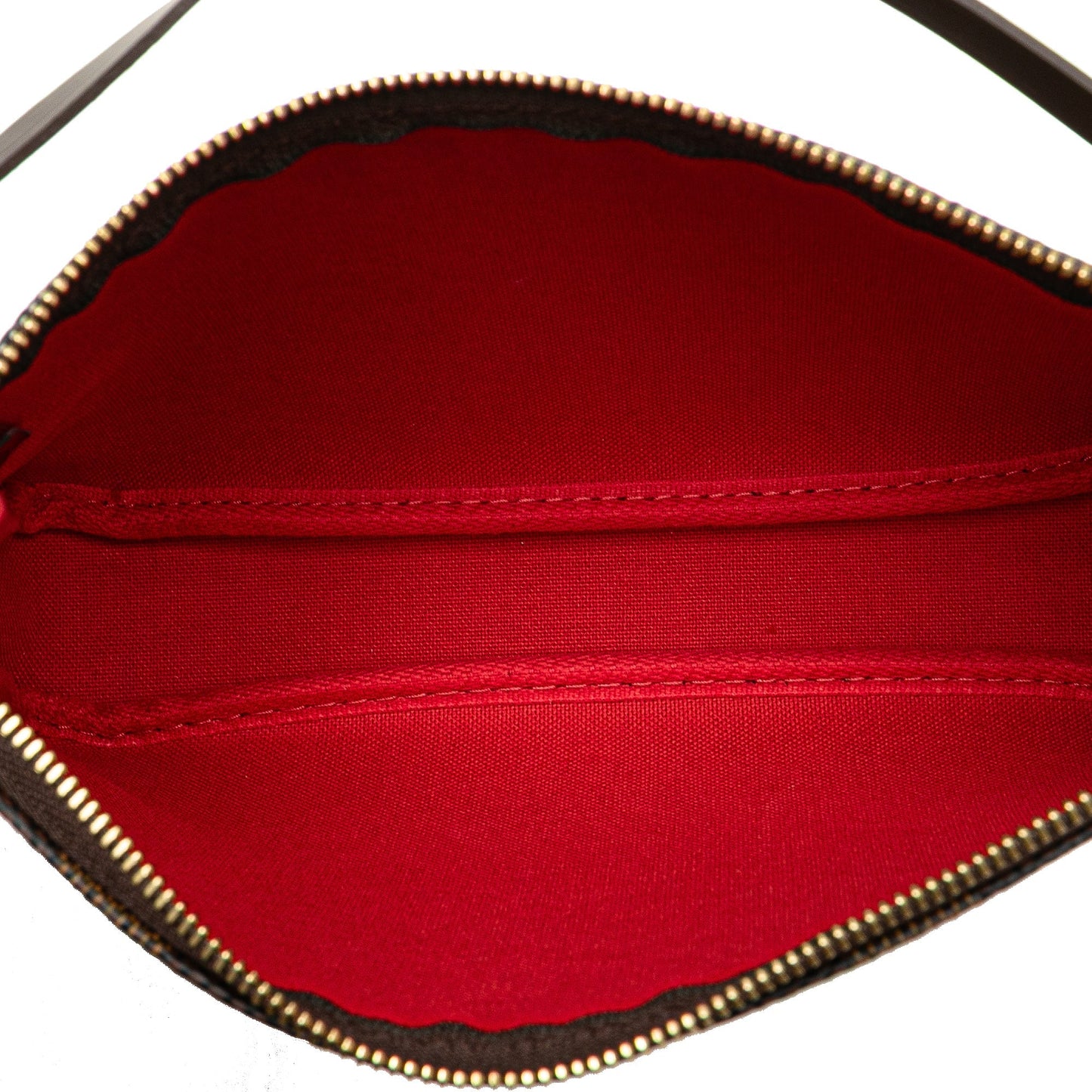 Brown Louis Vuitton Damier Ebene Pochette Accessoires Shoulder Bag