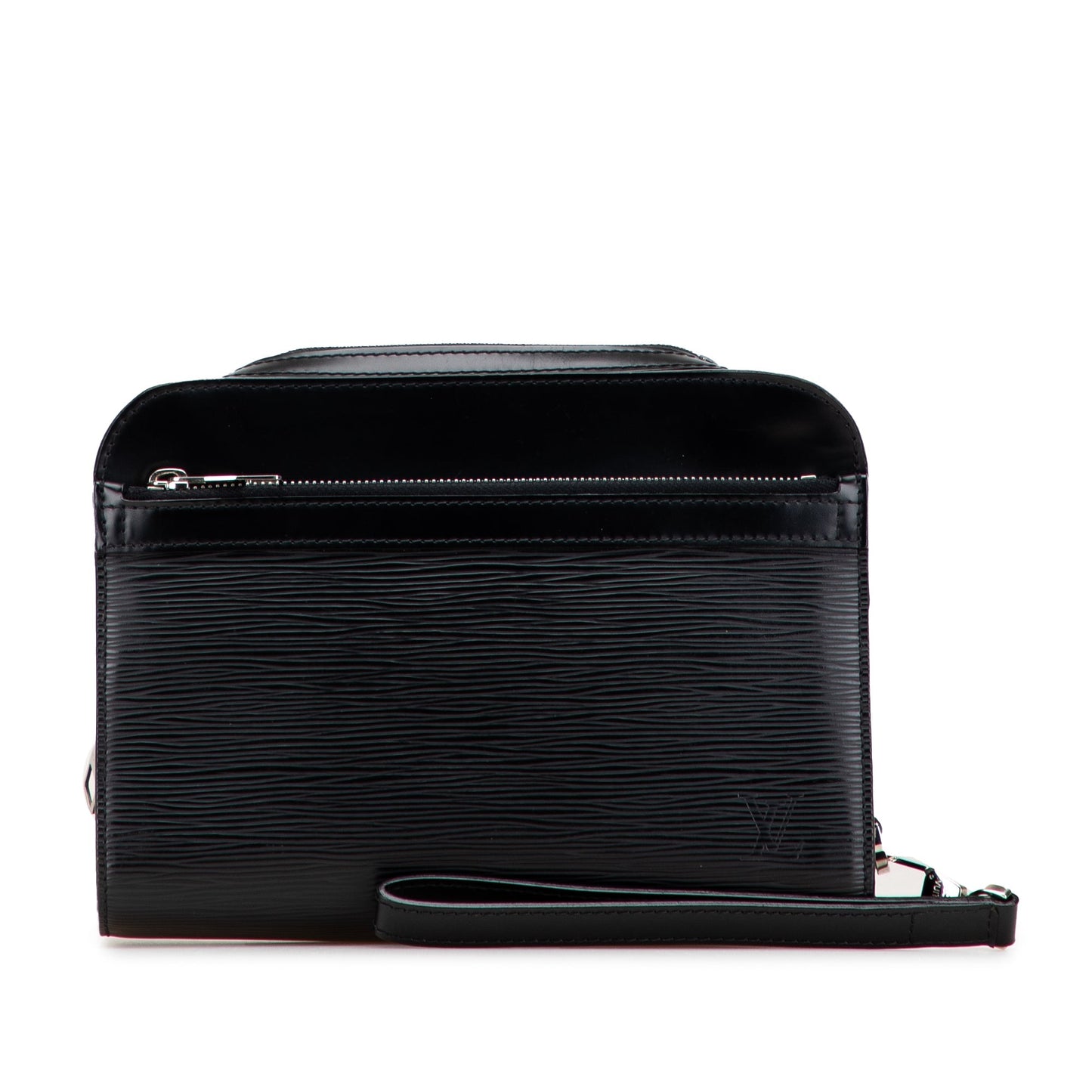 Black Louis Vuitton Epi Pochette Hoche Clutch Bag