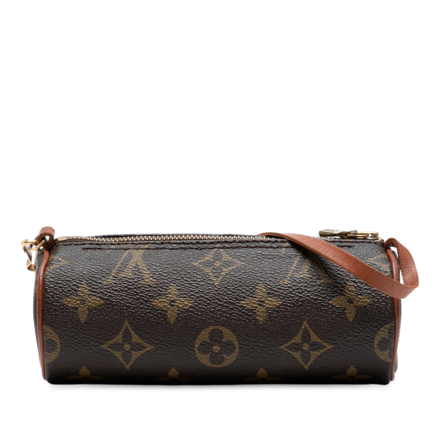 Brown Louis Vuitton Monogram Papillon Pochette Handbag