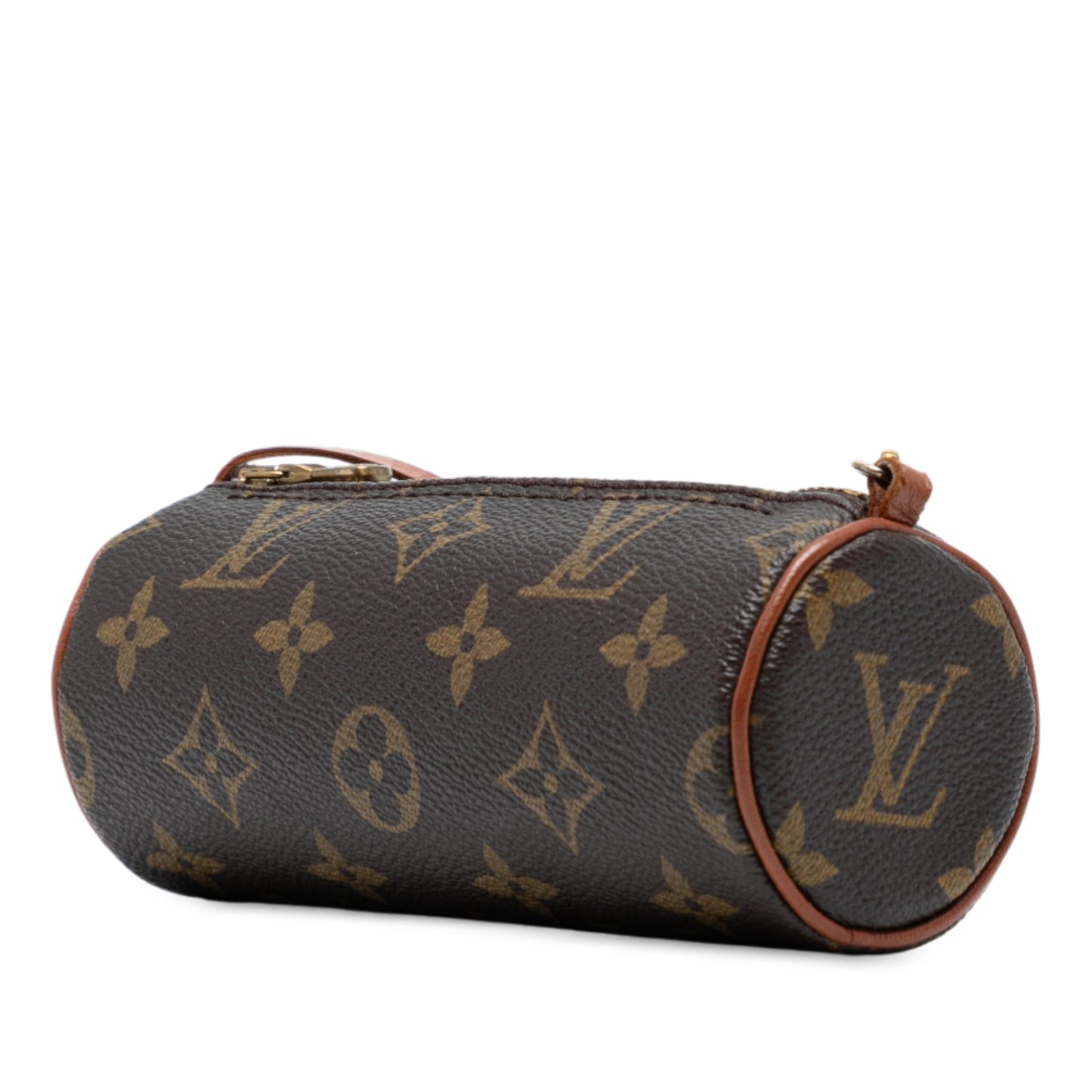 Brown Louis Vuitton Monogram Papillon Pochette Handbag