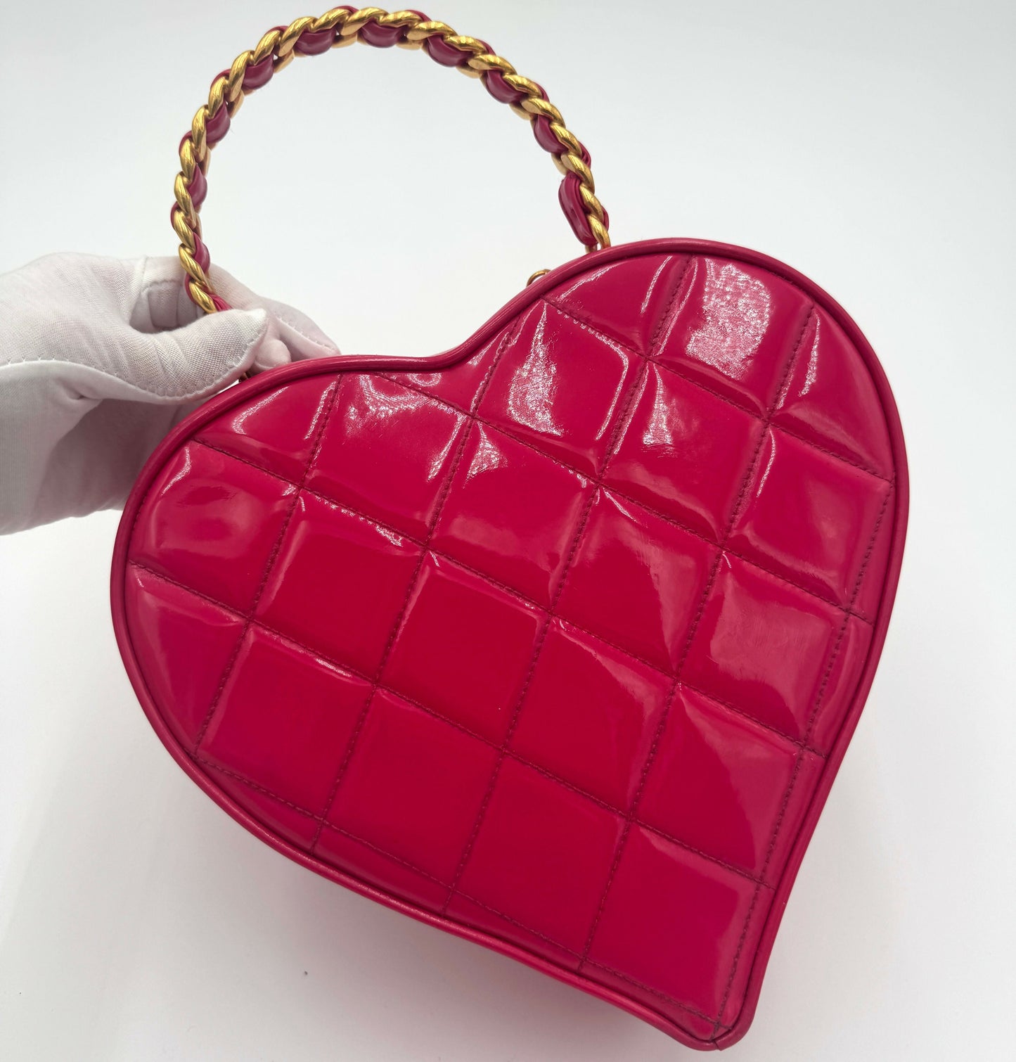 Chanel 1995  Barbie Barbie/Pink Heart Vanity Bag
