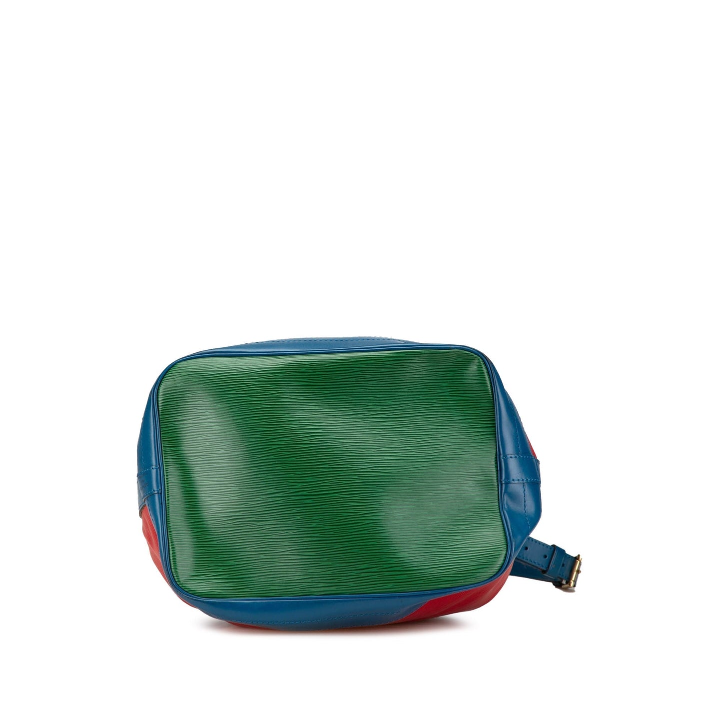 Red Louis Vuitton Epi Tricolor Noe GM Bucket Bag