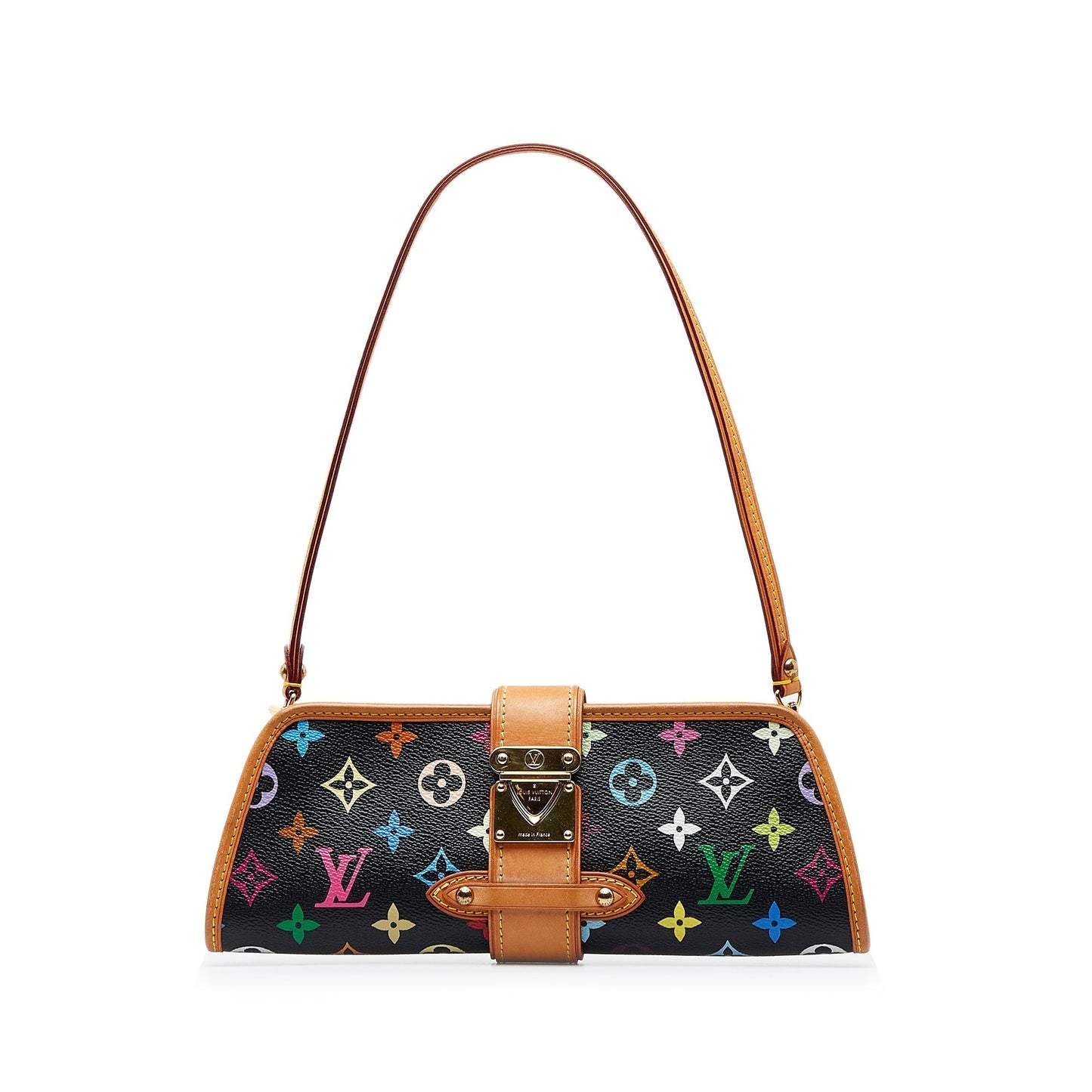 LOUIS VUITTON Monogram Multicolore Shirley Baguette